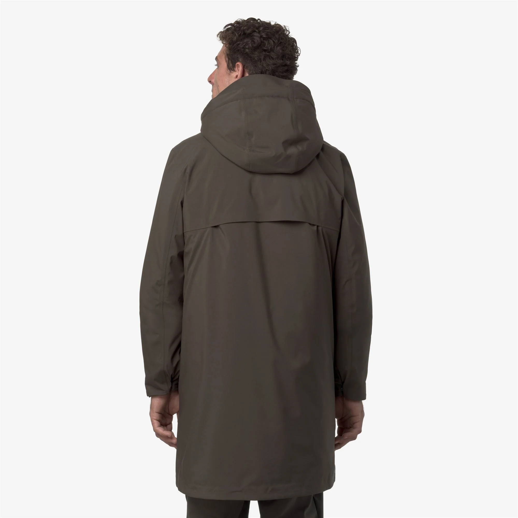 THOMAL BONDED PADDED - Jackets - 3/4 LENGTH - Man - BLACK OLIVE COMBO - Image 7