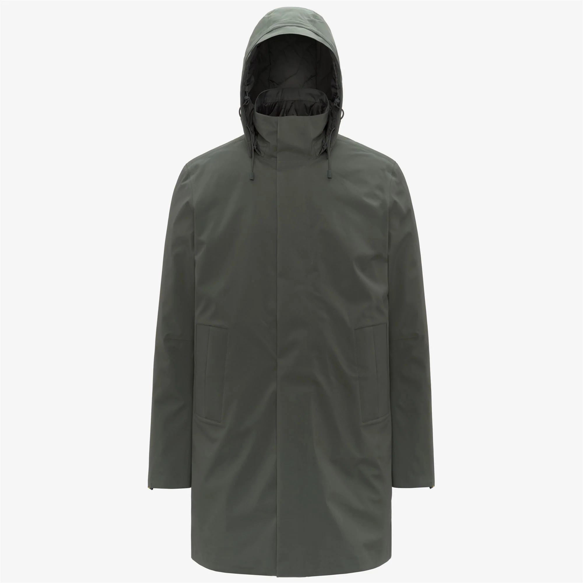 THOMAL BONDED PADDED - Jackets - 3/4 LENGTH - Man - GREEN BLACKISH COMBO
