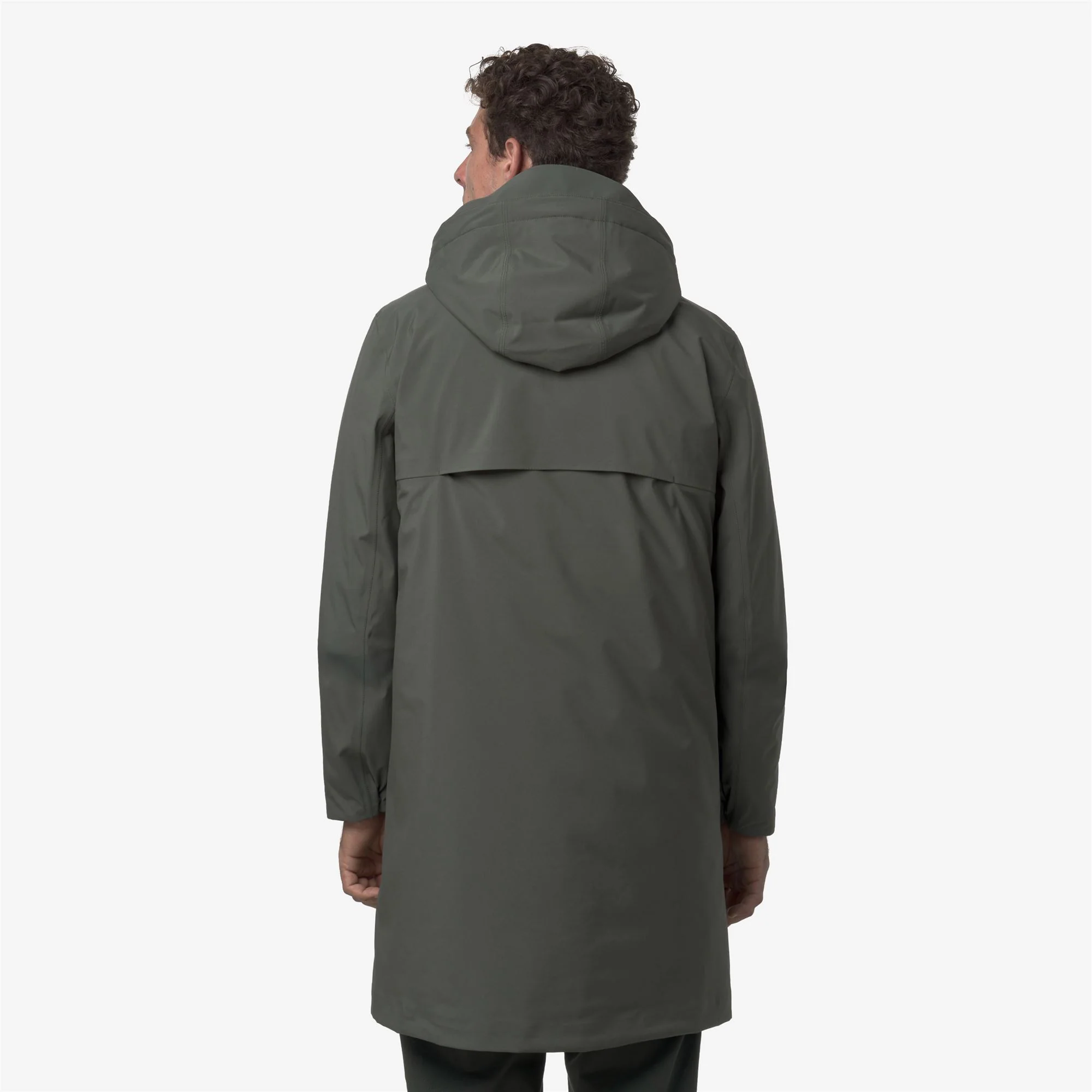 THOMAL BONDED PADDED - Jackets - 3/4 LENGTH - Man - GREEN BLACKISH COMBO - Image 7