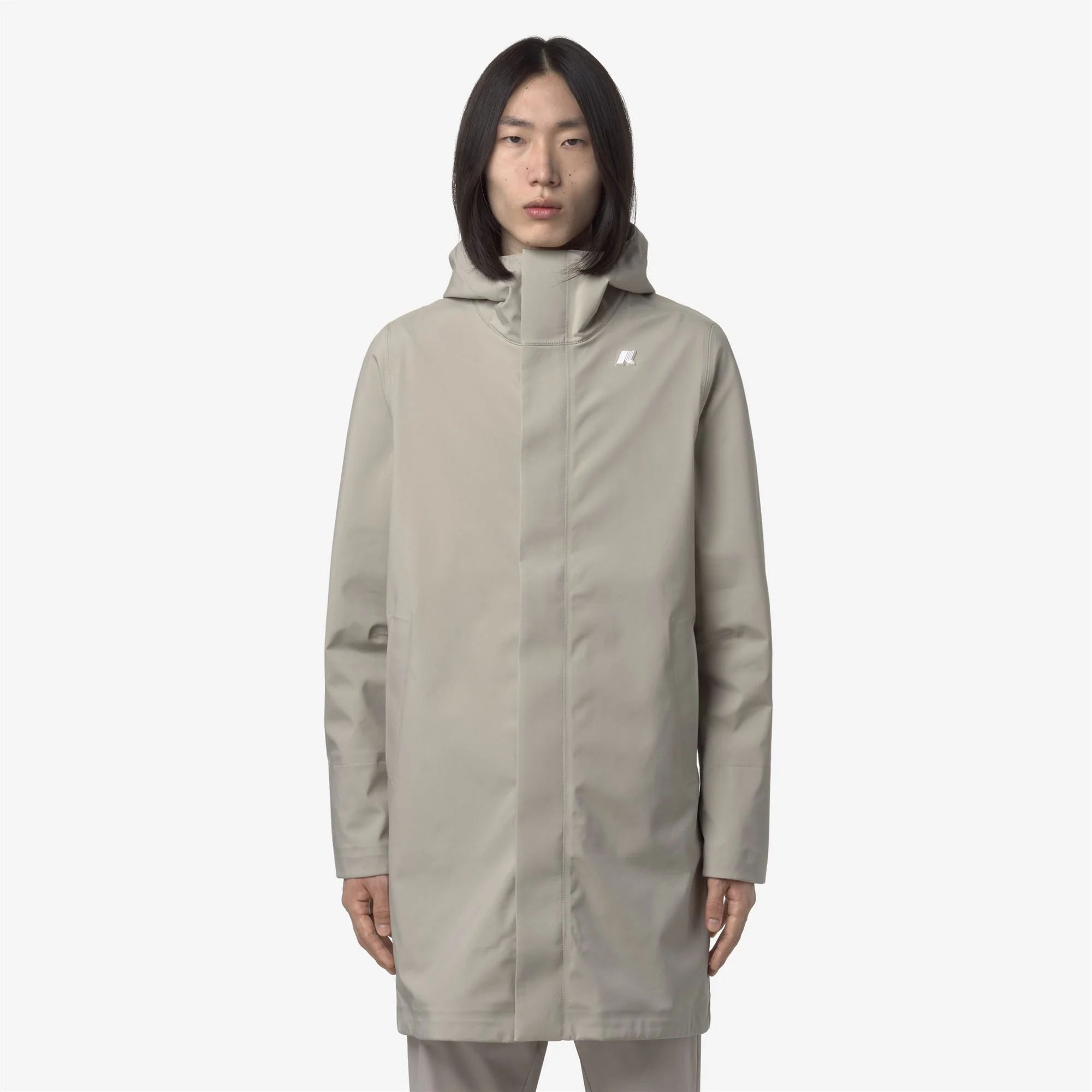 THOMAS BONDED - Jackets - Long - Man - BEIGE CASHMERE-BLUE DEPTH - Image 3