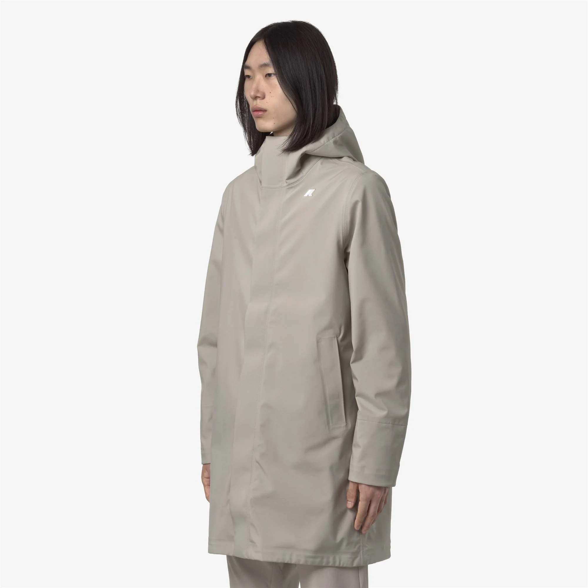 THOMAS BONDED - Jackets - Long - Man - BEIGE CASHMERE-BLUE DEPTH - Image 4