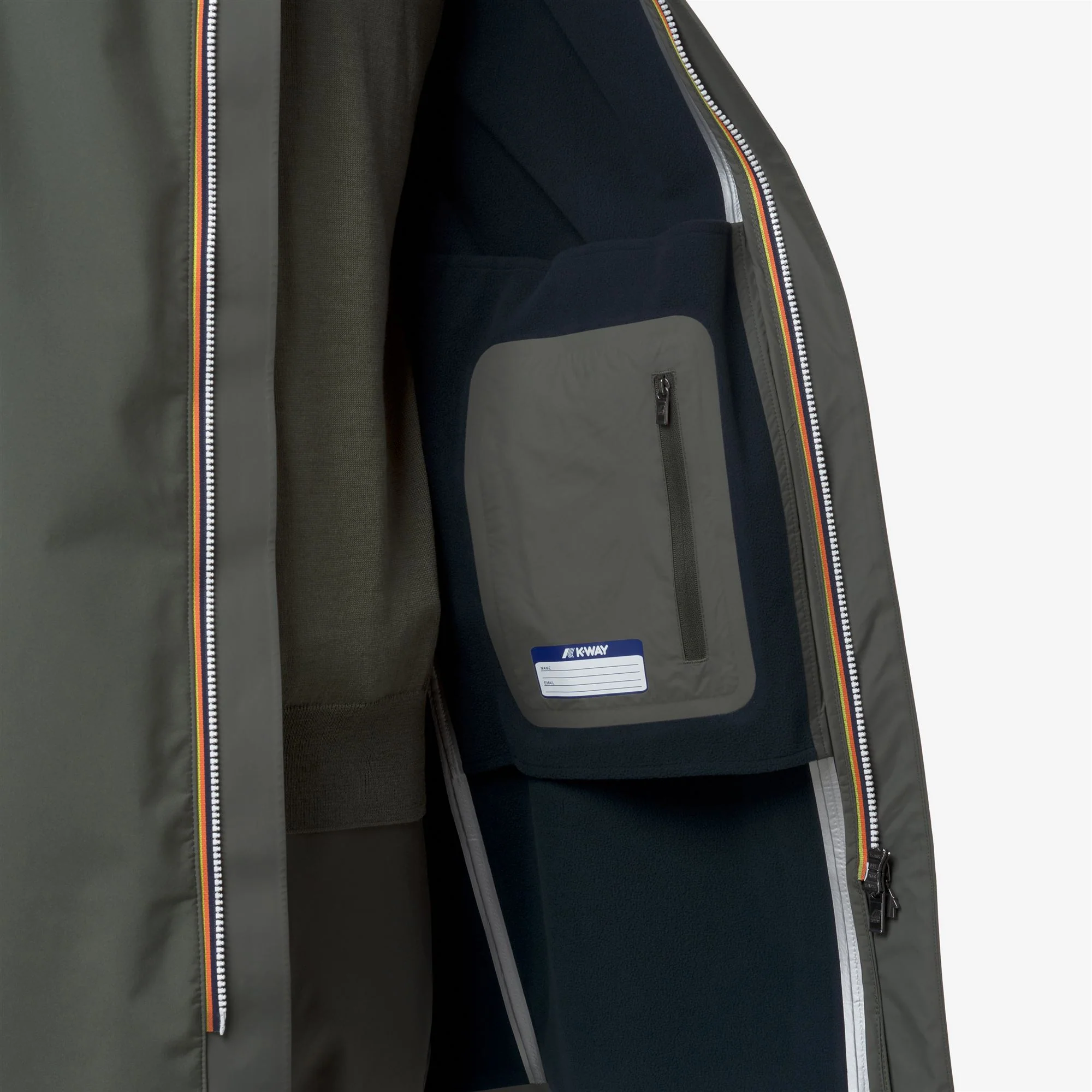 THOMAS BONDED - Jackets - Long - Man - GREEN BLACKISH-BLUE DEPTH - Image 2