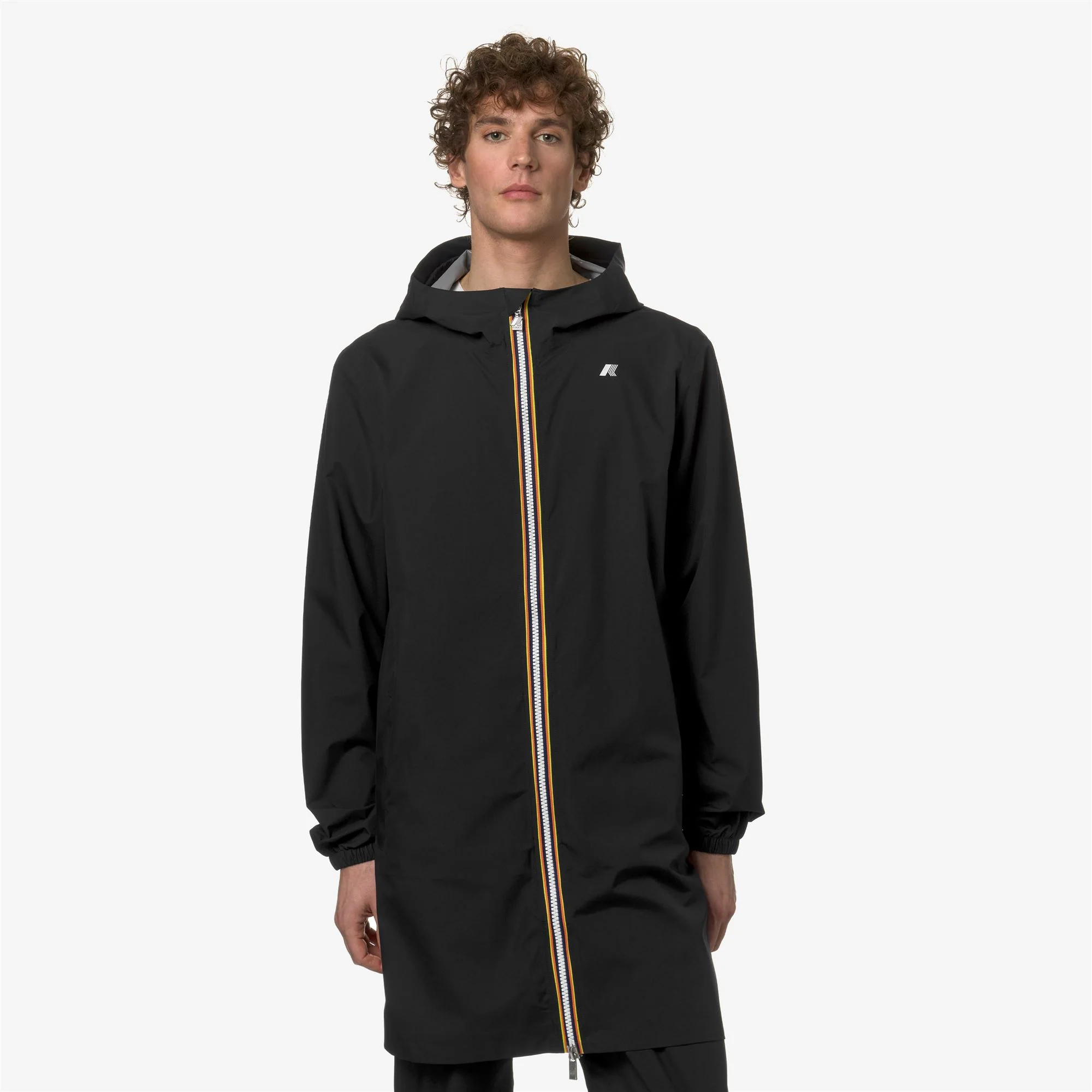 THOMAS STRETCH DOT - Jackets - 3/4 LENGTH - Man - BLACK PURE - Image 3