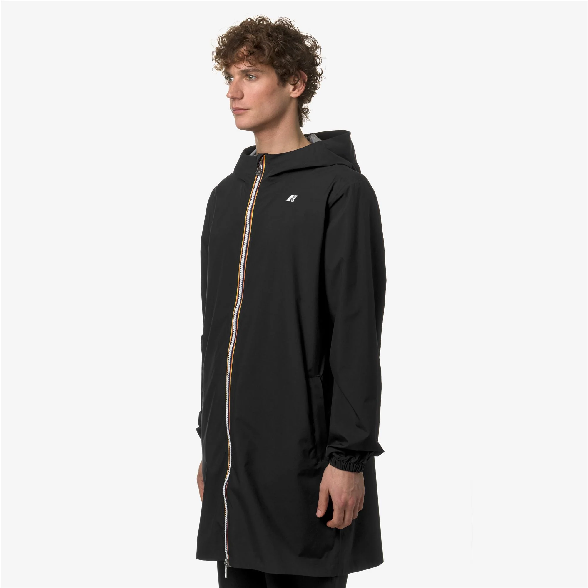 THOMAS STRETCH DOT - Jackets - 3/4 LENGTH - Man - BLACK PURE - Image 4