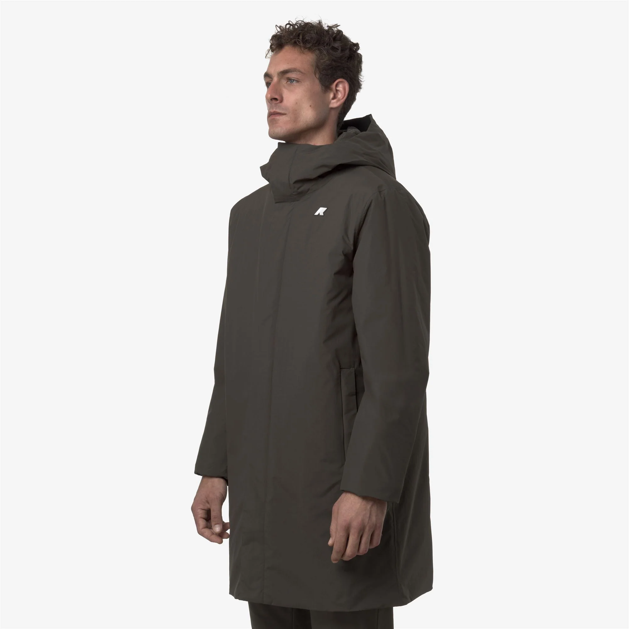 THOMAS WARM OTTOMAN - Jackets - Long - Man - BLACK OLIVE - Image 4