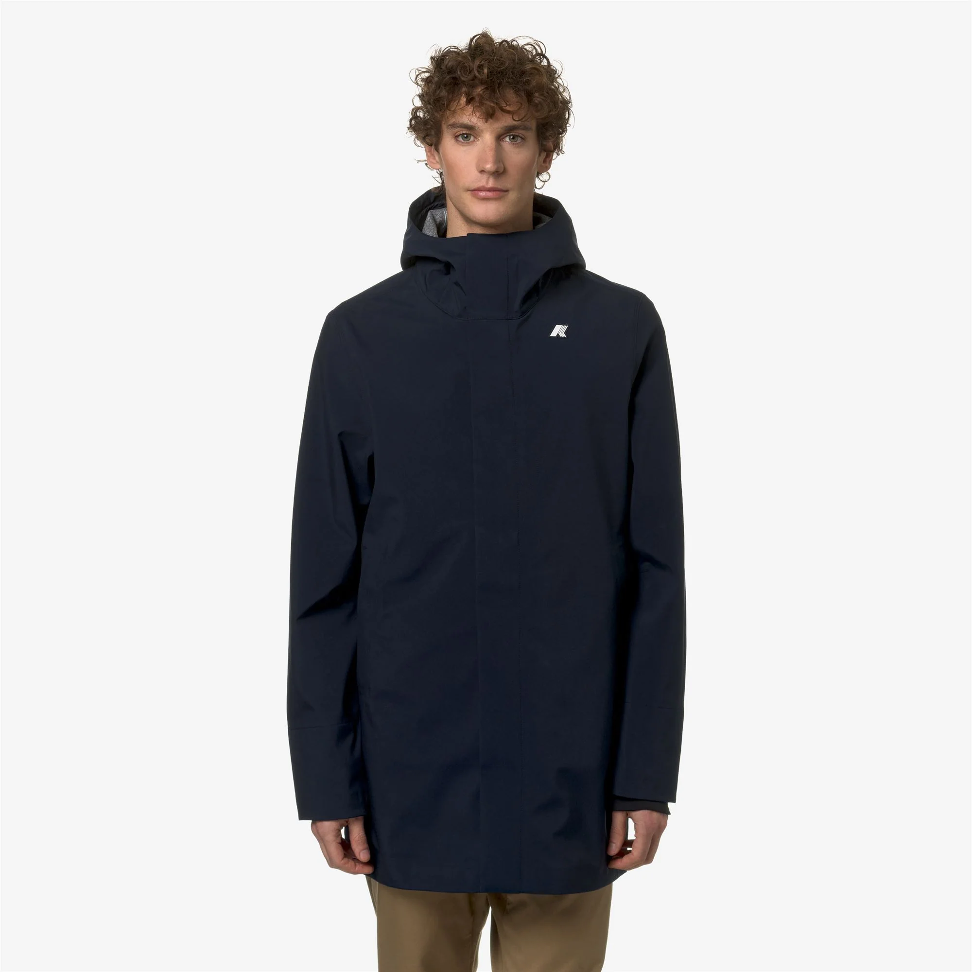 TOMMY BONDED JERSEY - Jackets - 3/4 LENGTH - Man - BLUE DEPTH - Image 3