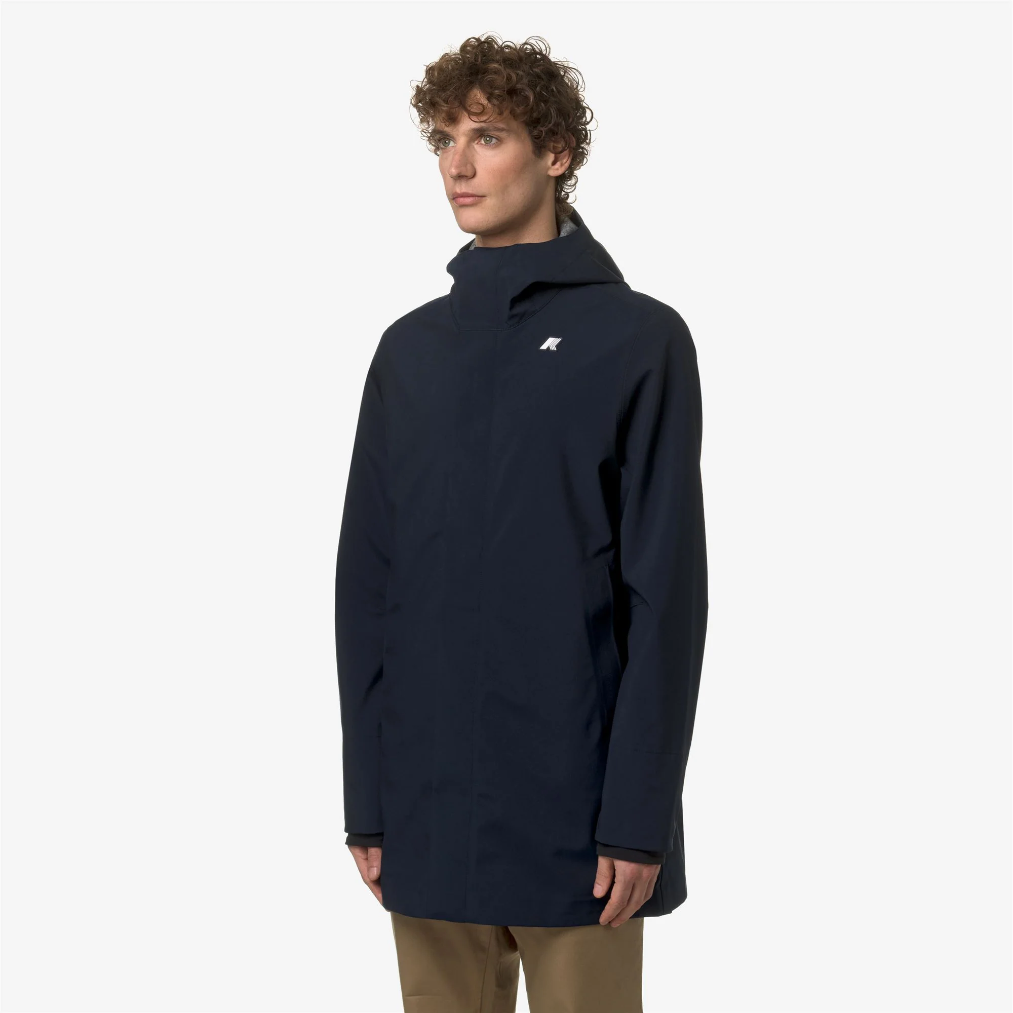 TOMMY BONDED JERSEY - Jackets - 3/4 LENGTH - Man - BLUE DEPTH - Image 4