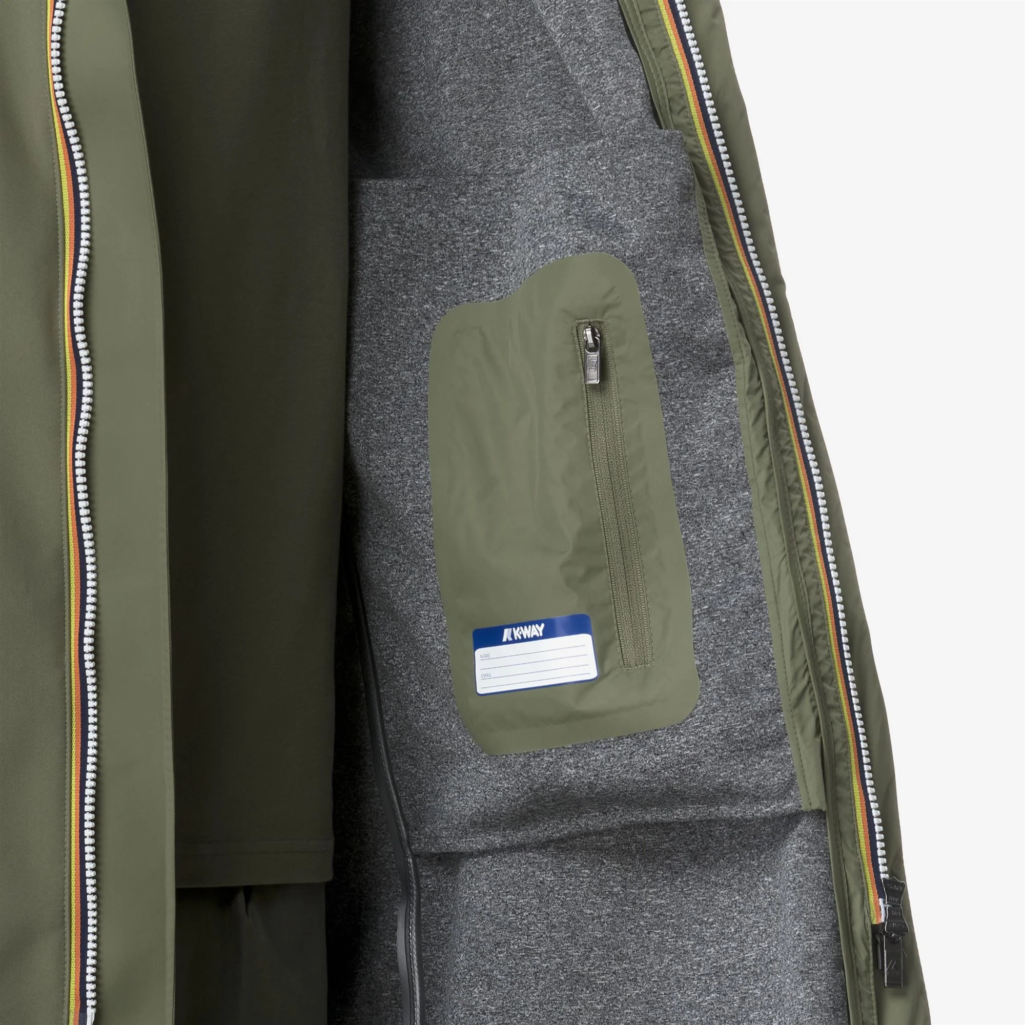 TOMMY BONDED JERSEY - Jackets - 3/4 LENGTH - Man - GREEN LICHEN - Image 2