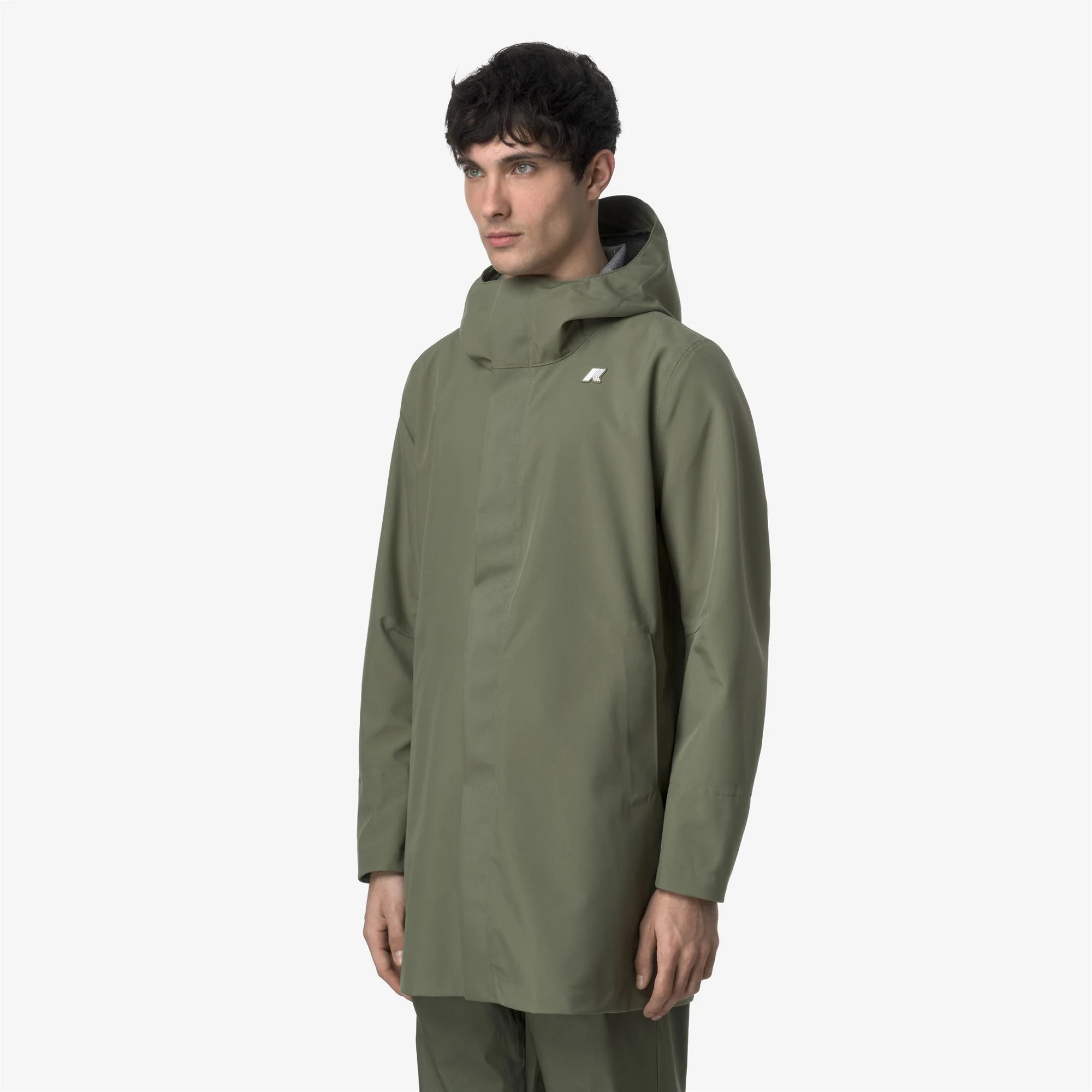 TOMMY BONDED JERSEY - Jackets - 3/4 LENGTH - Man - GREEN LICHEN - Image 4