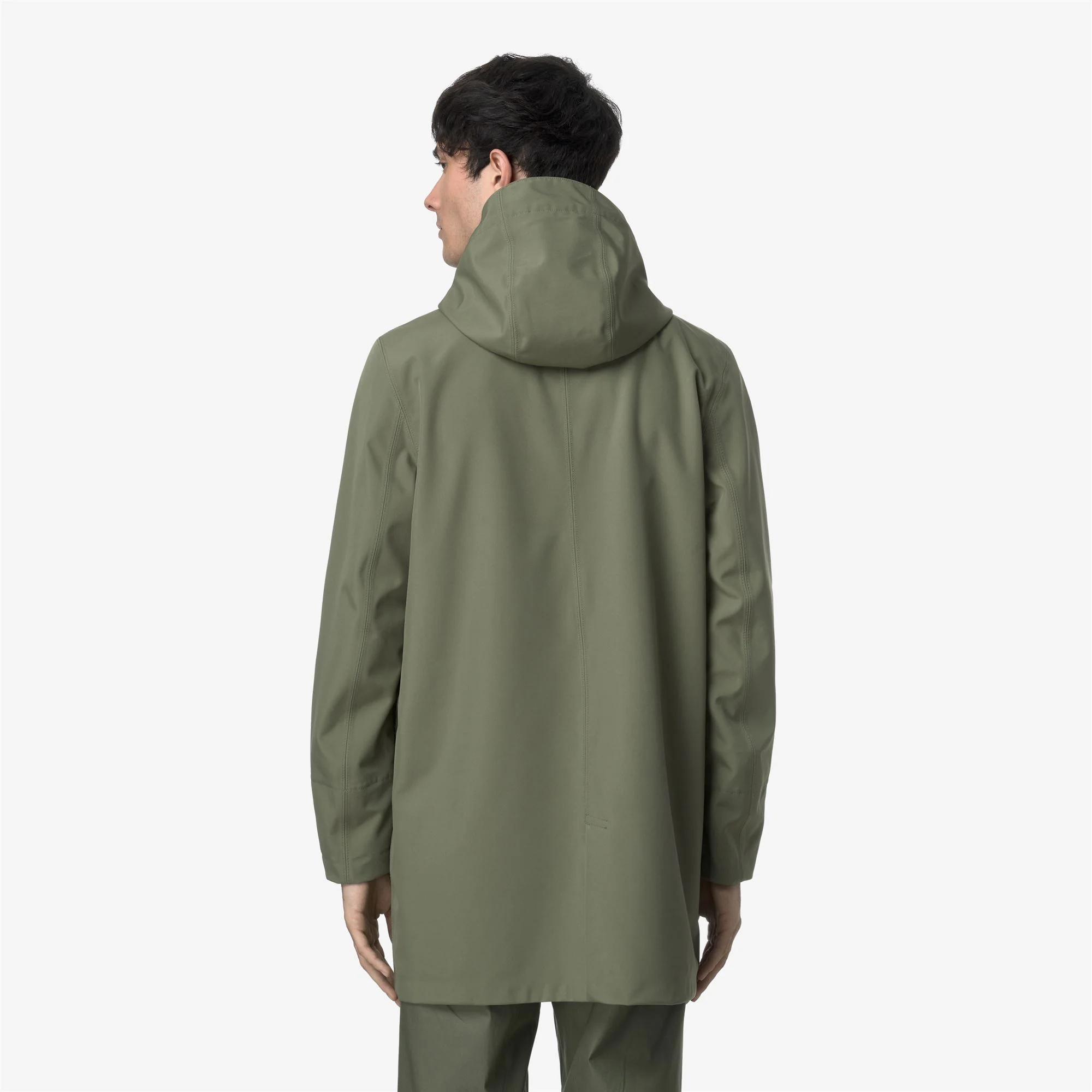 TOMMY BONDED JERSEY - Jackets - 3/4 LENGTH - Man - GREEN LICHEN - Image 5