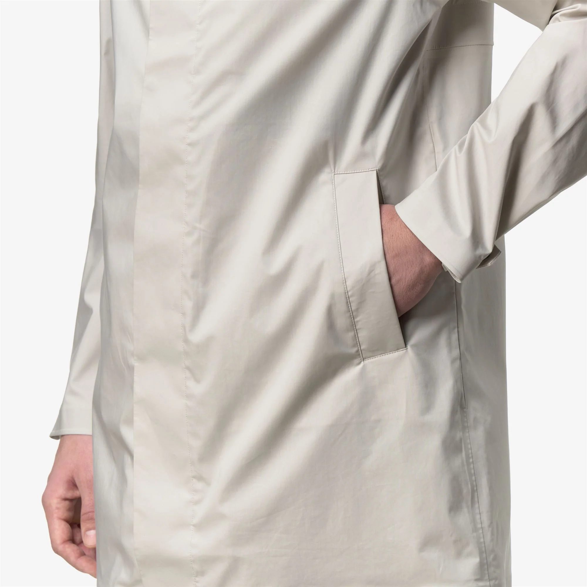 TOMMY COTTON 3LAYERS - Jackets - 3/4 LENGTH - Man - BEIGE LT - Image 2
