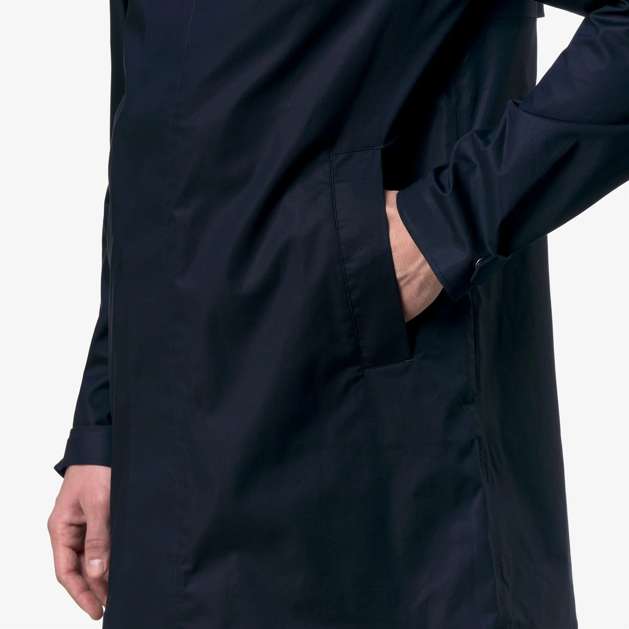 TOMMY COTTON 3LAYERS - Jackets - 3/4 LENGTH - Man - BLUE DEPTH - Image 2