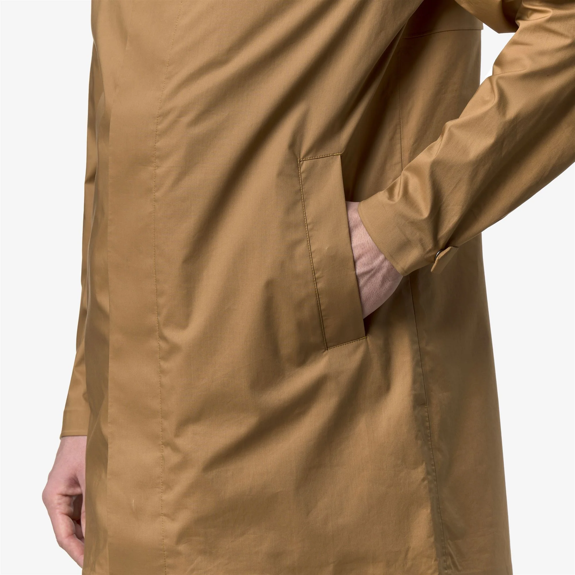 TOMMY COTTON 3LAYERS - Jackets - 3/4 LENGTH - Man - BROWN BISTRE - Image 2
