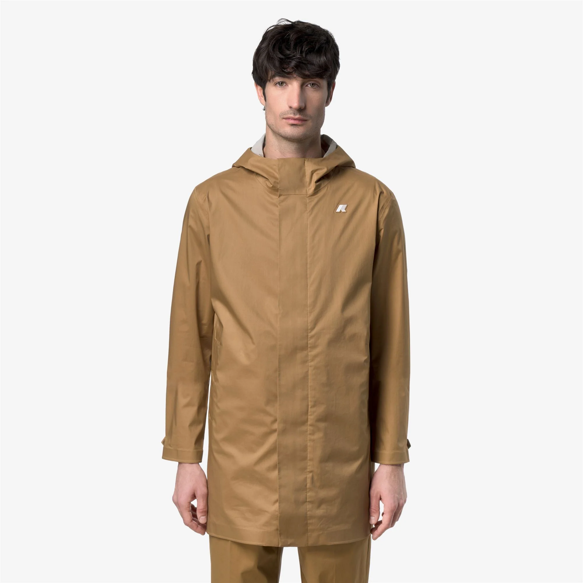 TOMMY COTTON 3LAYERS - Jackets - 3/4 LENGTH - Man - BROWN BISTRE - Image 4