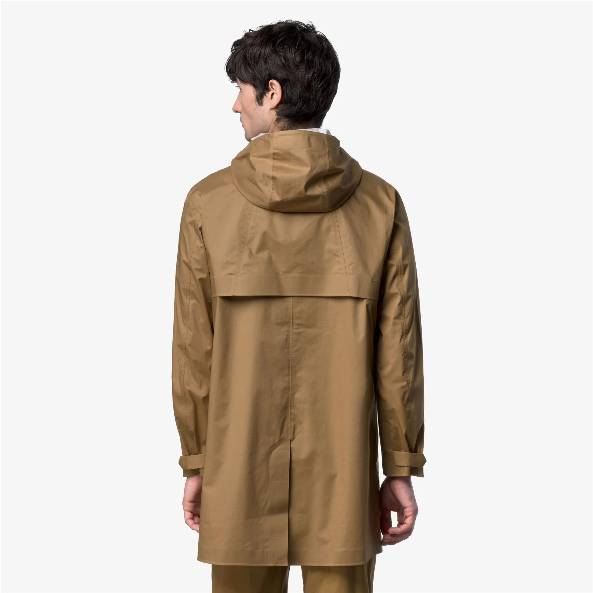 TOMMY COTTON 3LAYERS - Jackets - 3/4 LENGTH - Man - BROWN BISTRE - Image 6