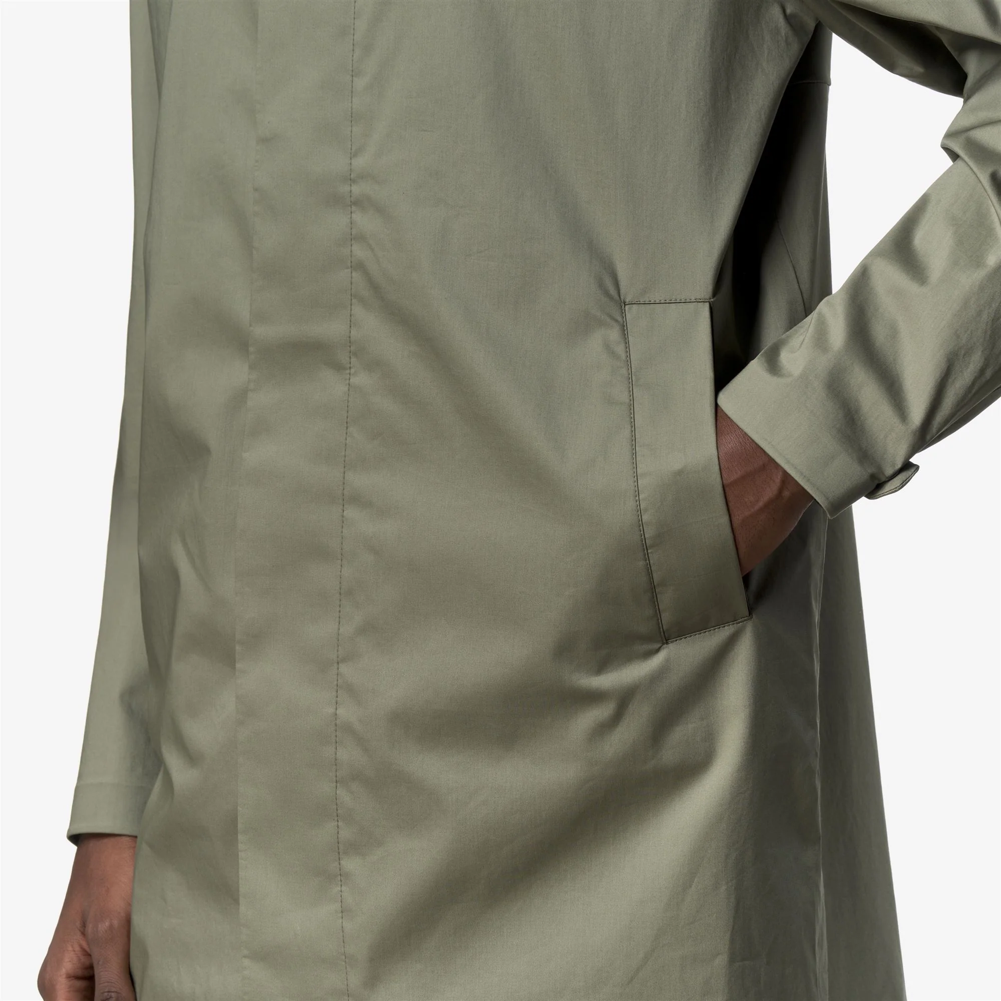 TOMMY COTTON 3LAYERS - Jackets - 3/4 LENGTH - Man - GREEN LICHEN - Image 2