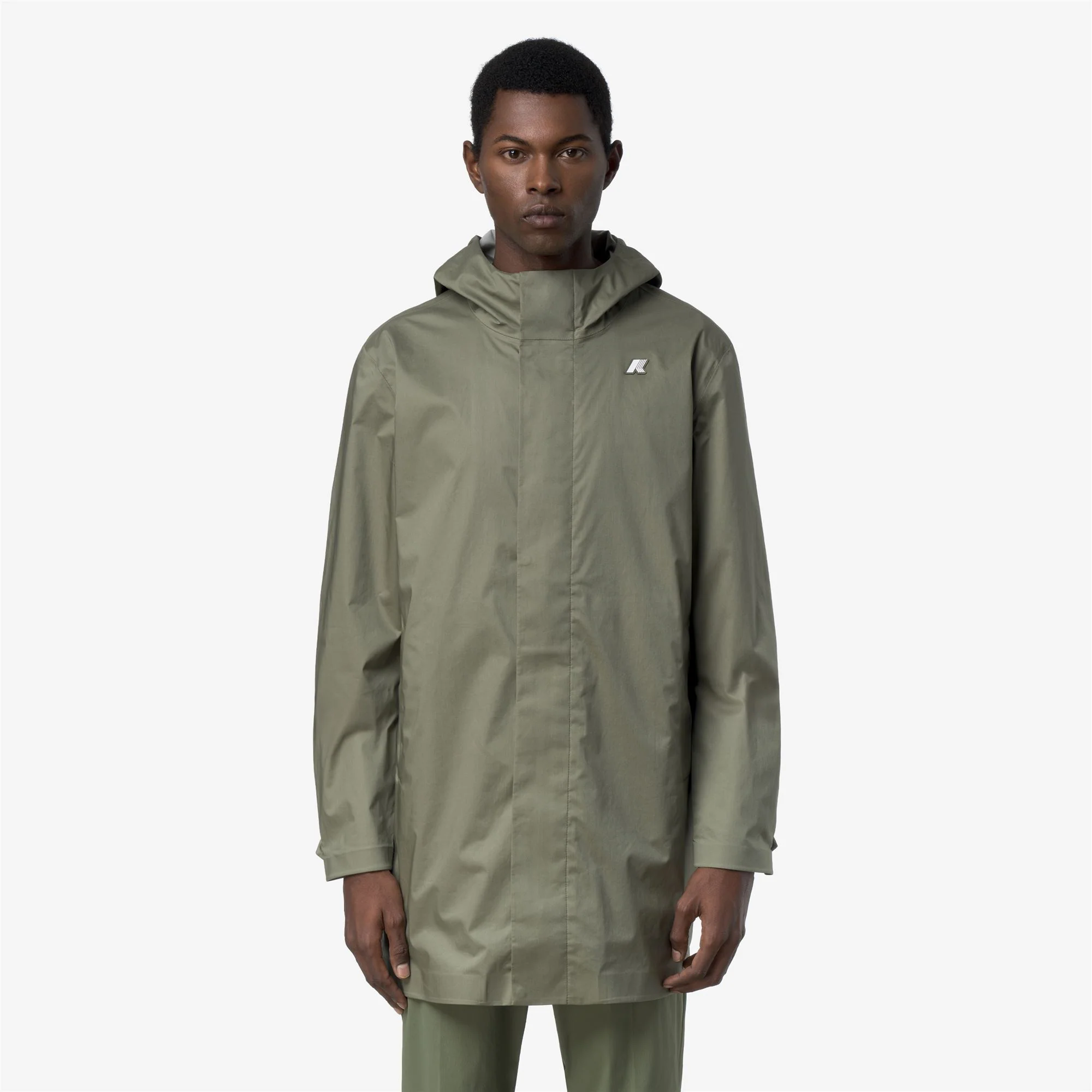 TOMMY COTTON 3LAYERS - Jackets - 3/4 LENGTH - Man - GREEN LICHEN - Image 4