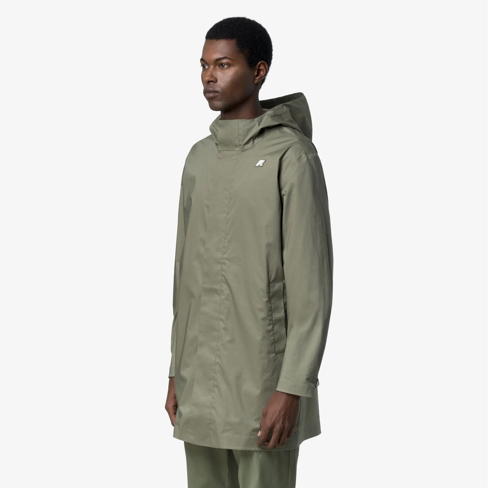 TOMMY COTTON 3LAYERS - Jackets - 3/4 LENGTH - Man - GREEN LICHEN - Image 5