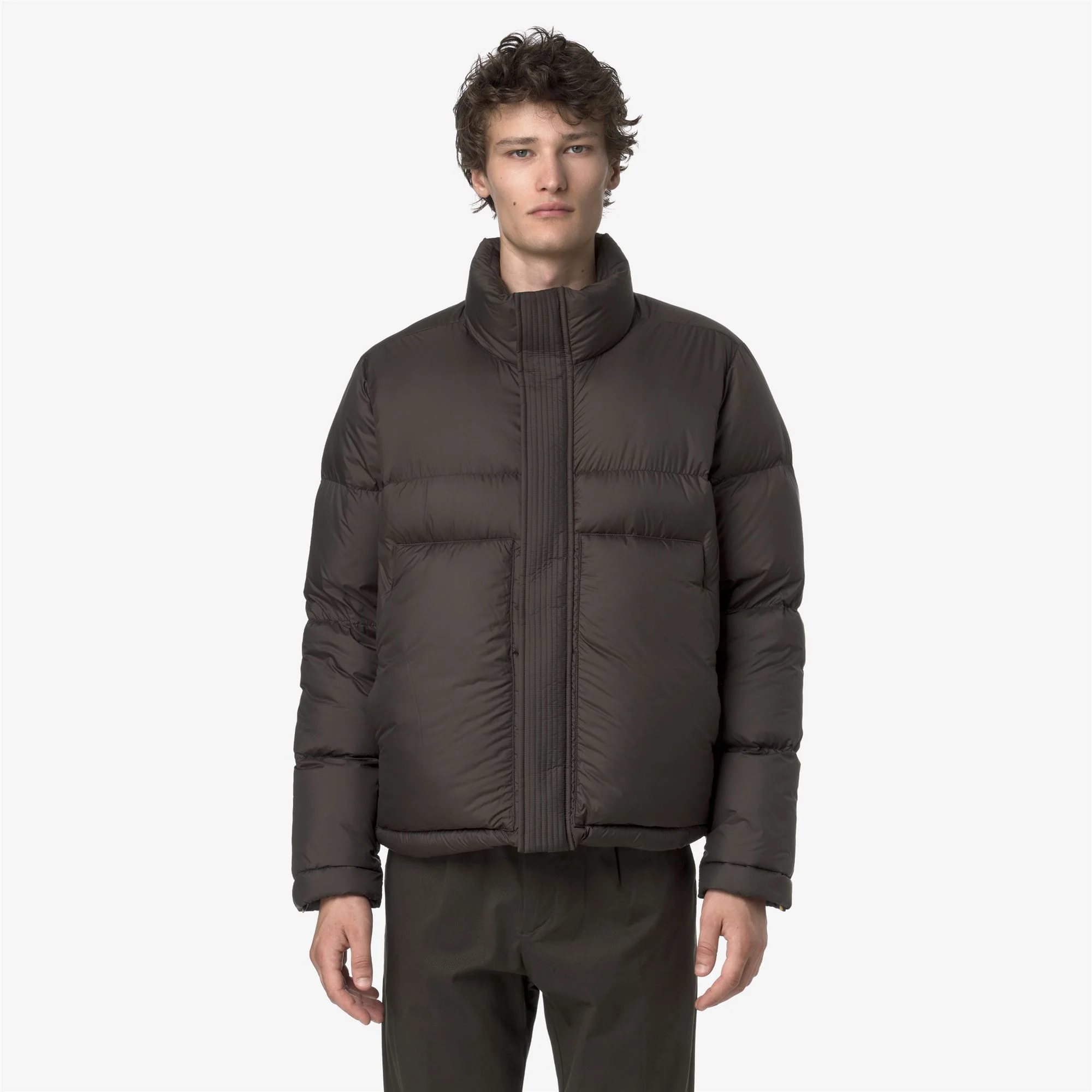 TUILL THERMO MICROFIBER - Jackets - Short - Man - BLACK OLIVE COMBO - Image 3