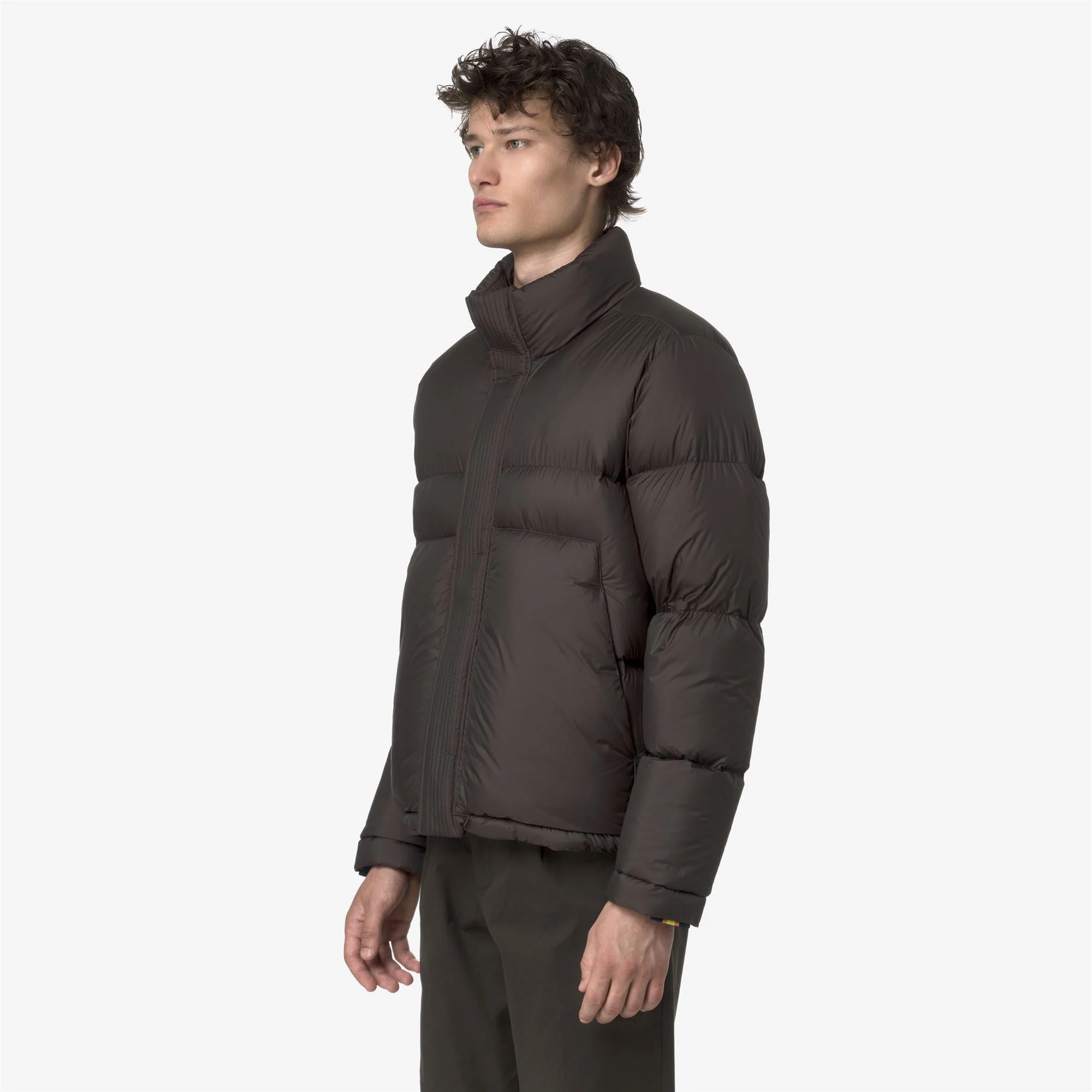TUILL THERMO MICROFIBER - Jackets - Short - Man - BLACK OLIVE COMBO - Image 4