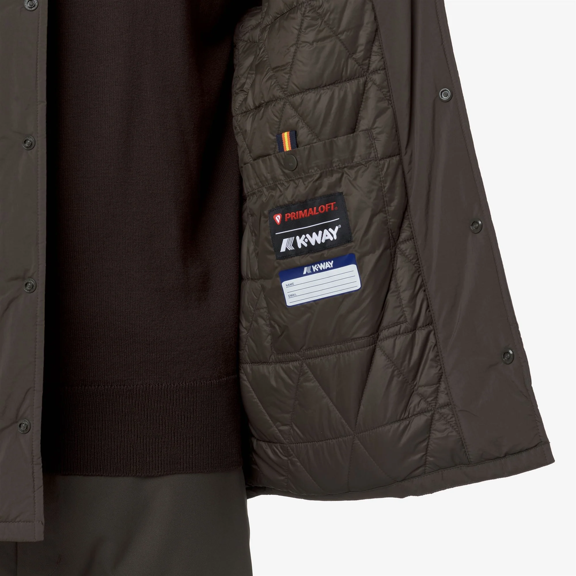UMBERT PLAIN WARM - Jackets - Short - Man - BLACK OLIVE - Image 2