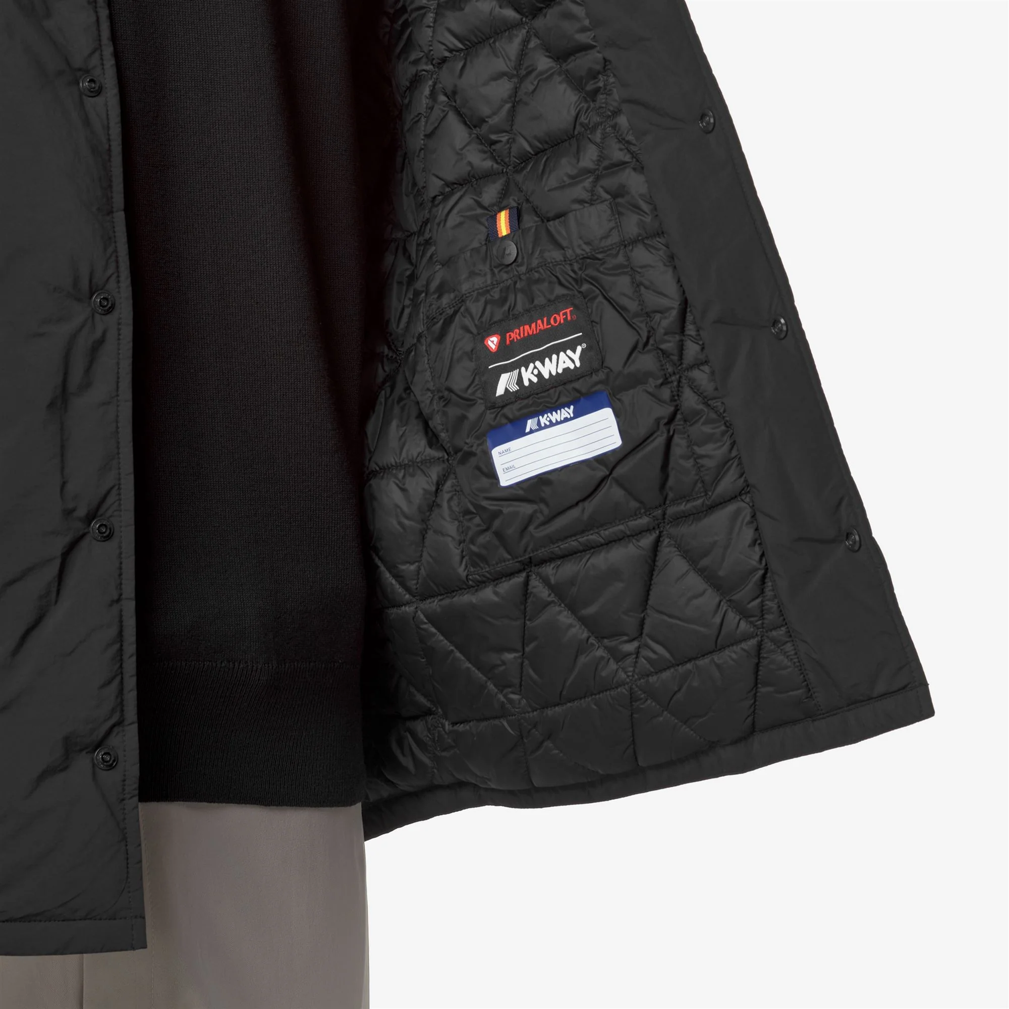 UMBERT PLAIN WARM - Jackets - Short - Man - BLACK PURE - Image 2