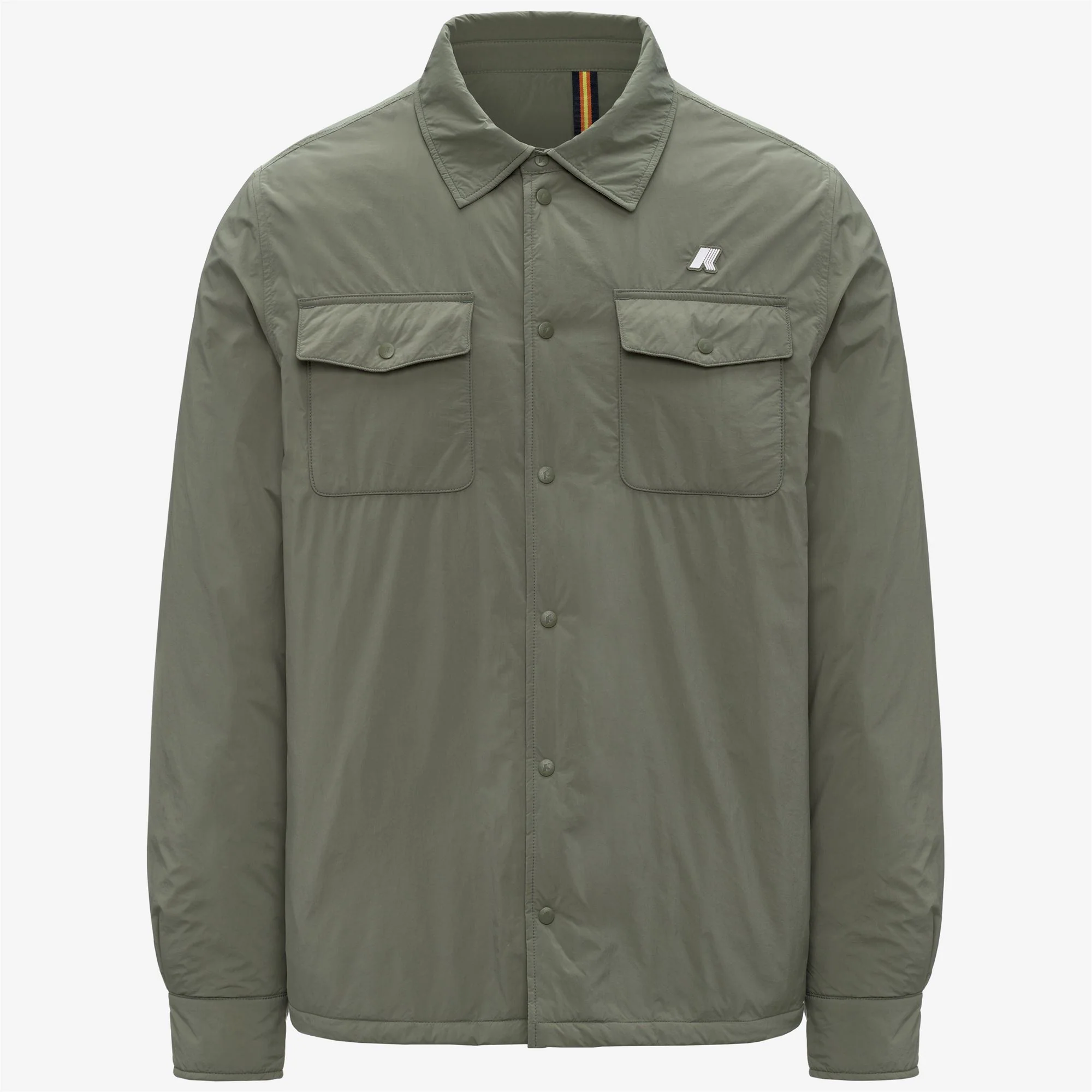 UMBERT PLAIN WARM - Jackets - Short - Man - GREEN LICHEN