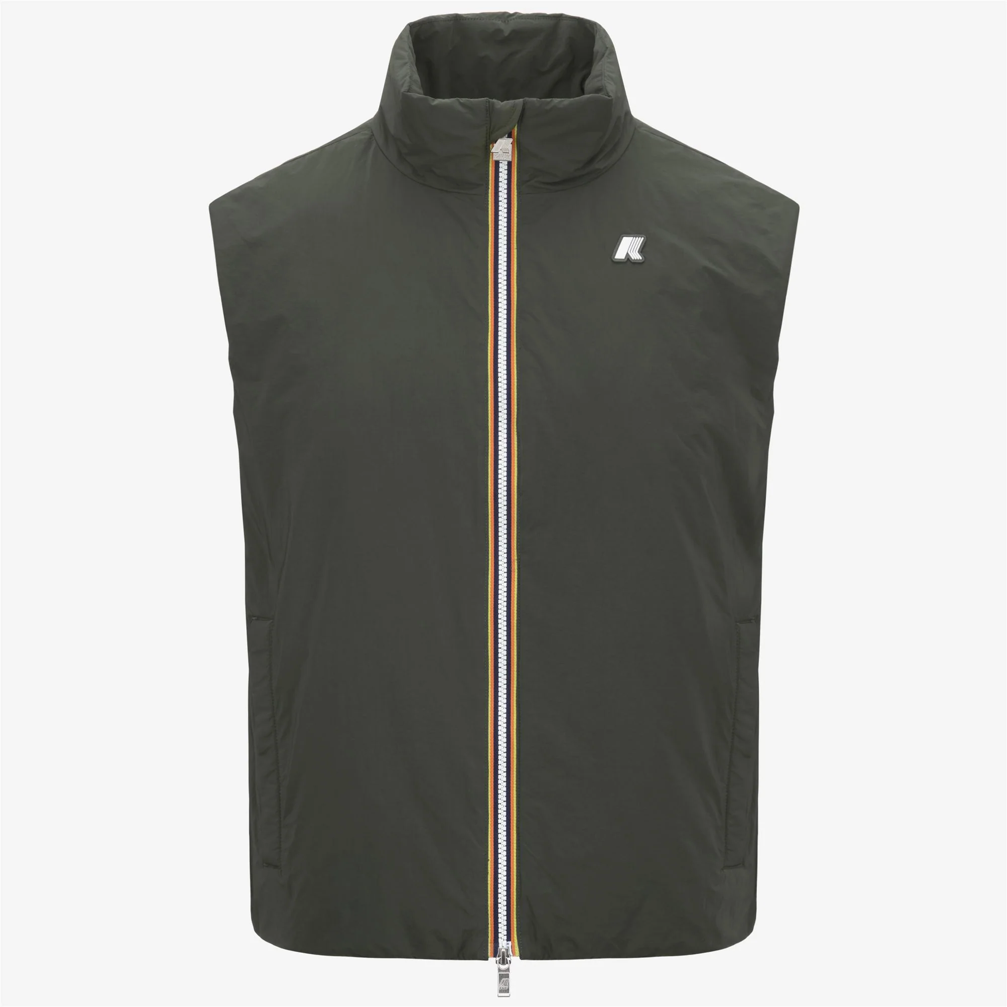 VALEN PLAIN WARM - Jackets - Vest - Man - GREEN BLACKISH