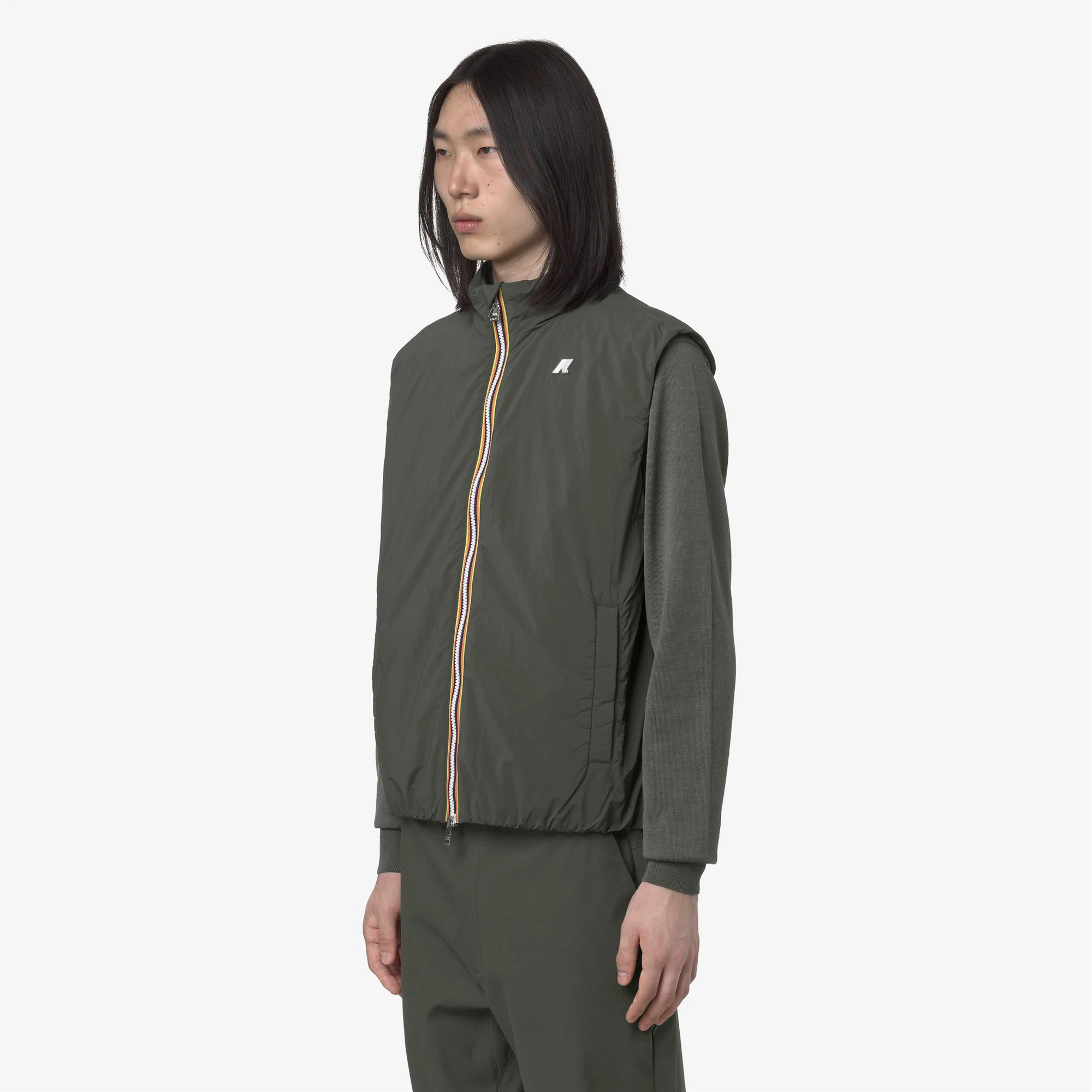 VALEN PLAIN WARM - Jackets - Vest - Man - GREEN BLACKISH - Image 4