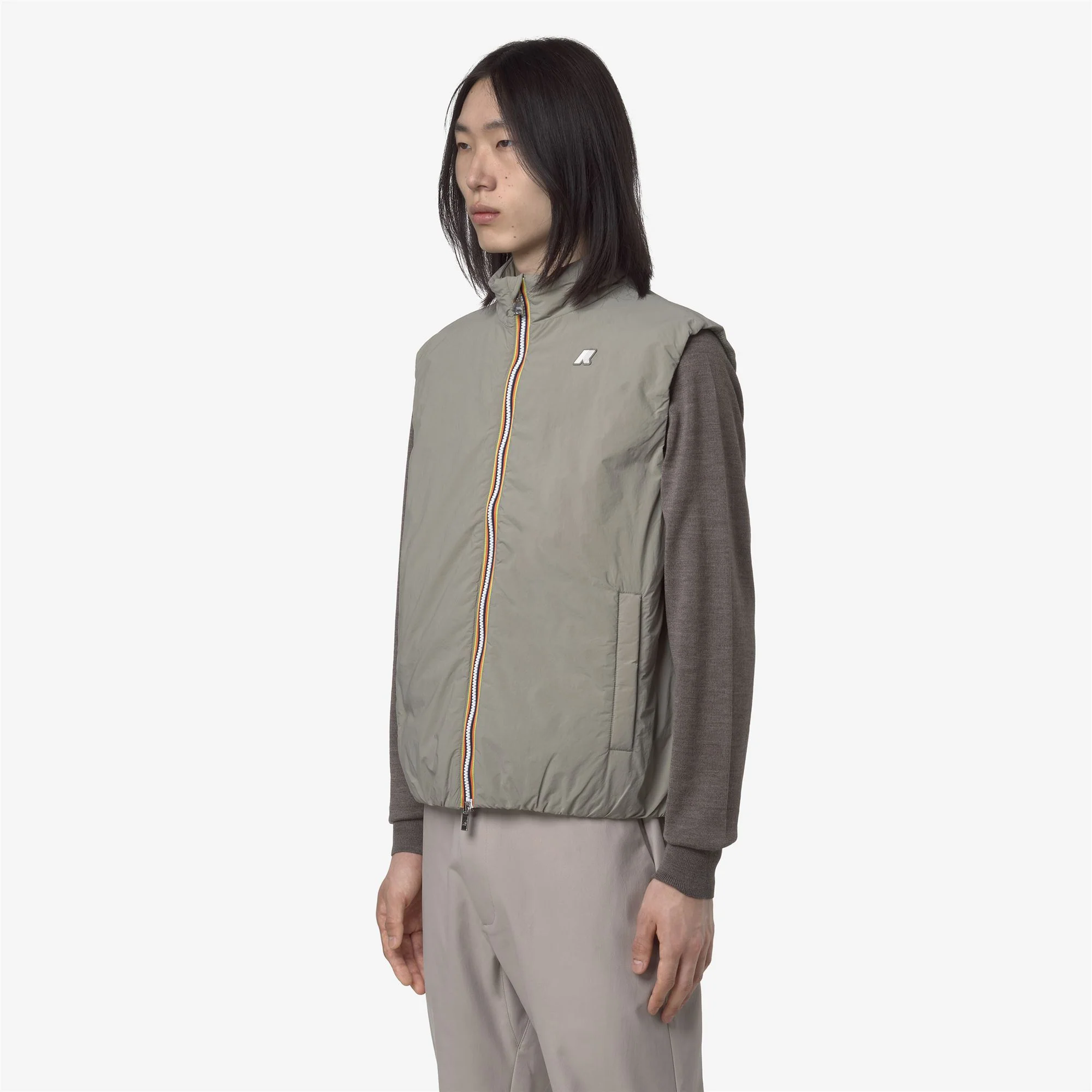 VALEN PLAIN WARM - Jackets - Vest - Man - GREEN OAK - Image 4