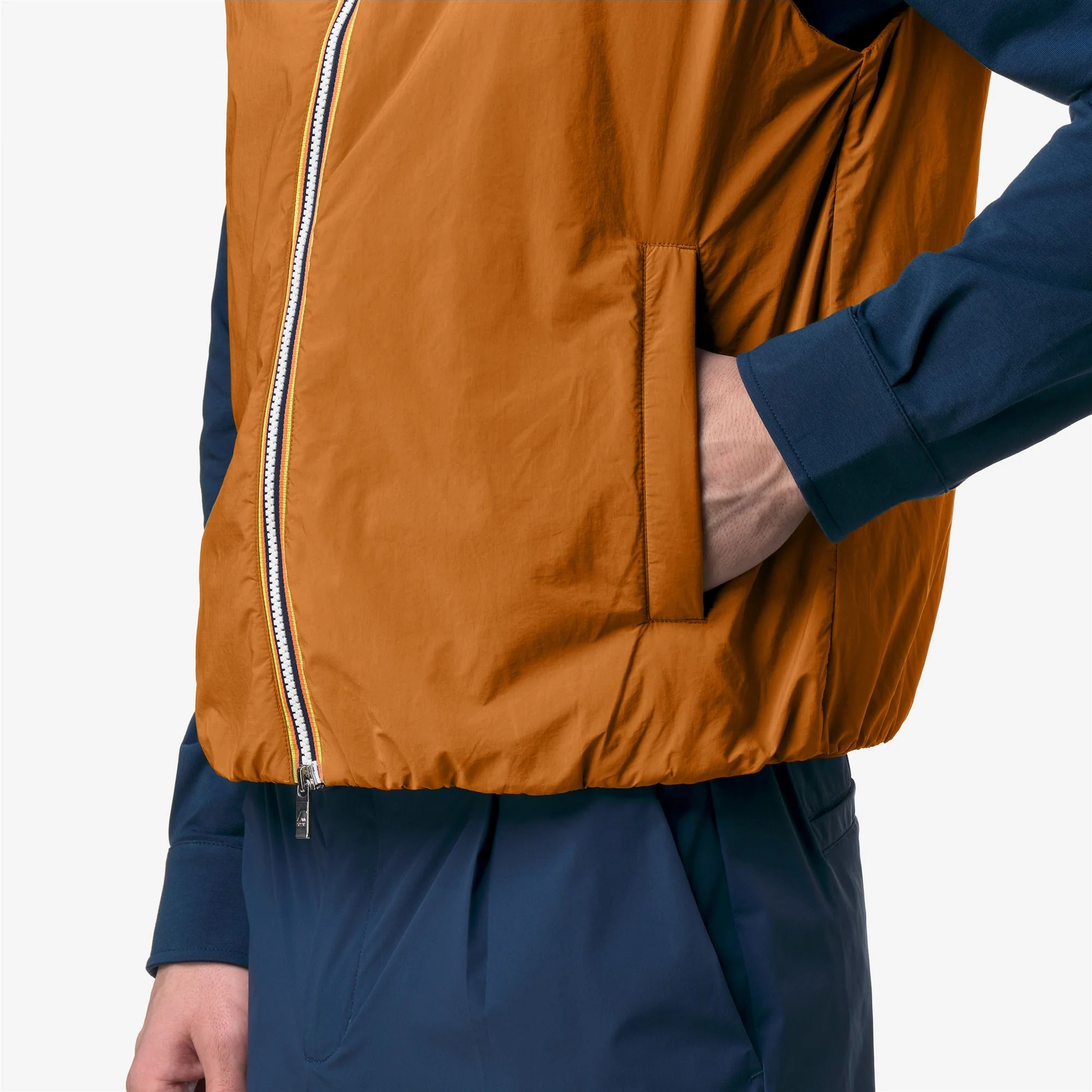 VALEN PLAIN WARM - Jackets - Vest - Man - ORANGE ADOBE - Image 2