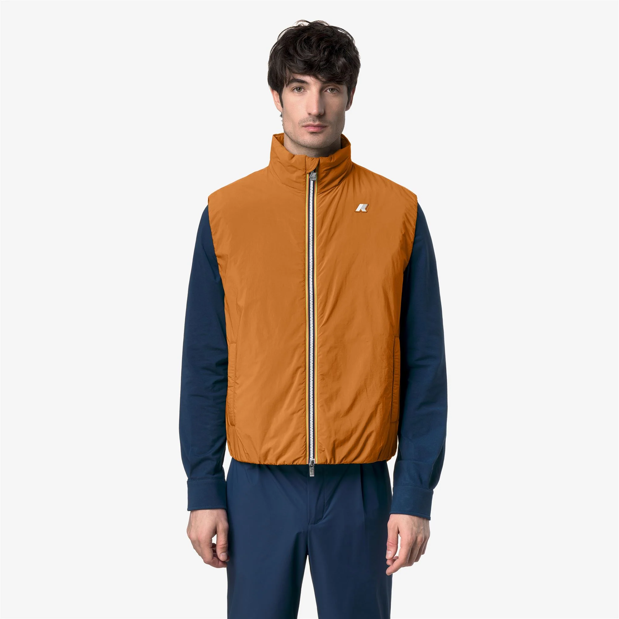 VALEN PLAIN WARM - Jackets - Vest - Man - ORANGE ADOBE - Image 3