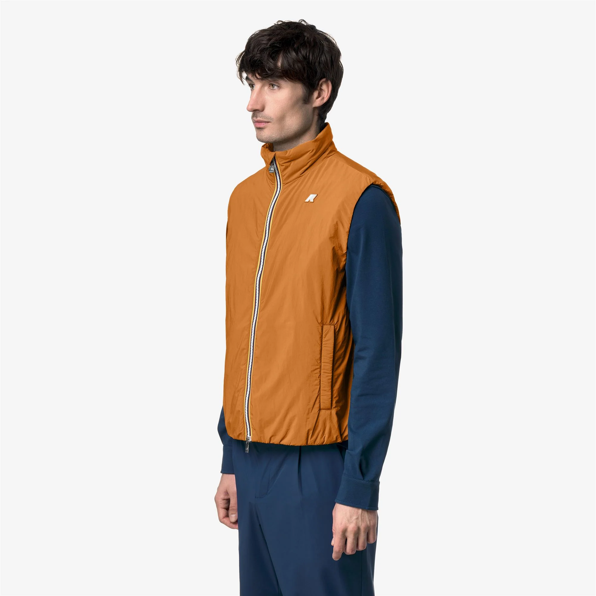 VALEN PLAIN WARM - Jackets - Vest - Man - ORANGE ADOBE - Image 4