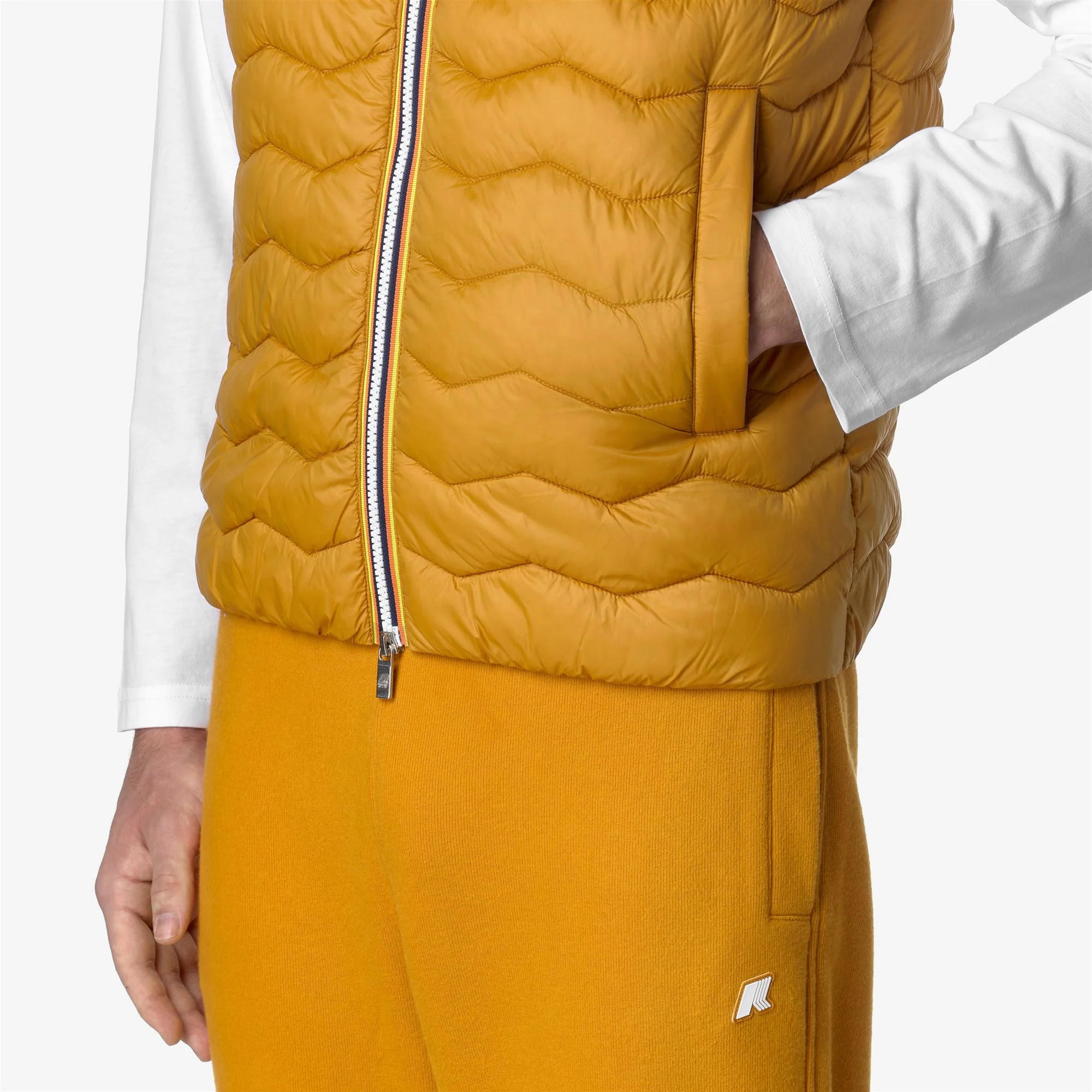 VALEN QUILTED WARM - Jackets - Vest - Man - YELLOW INCA - Image 2