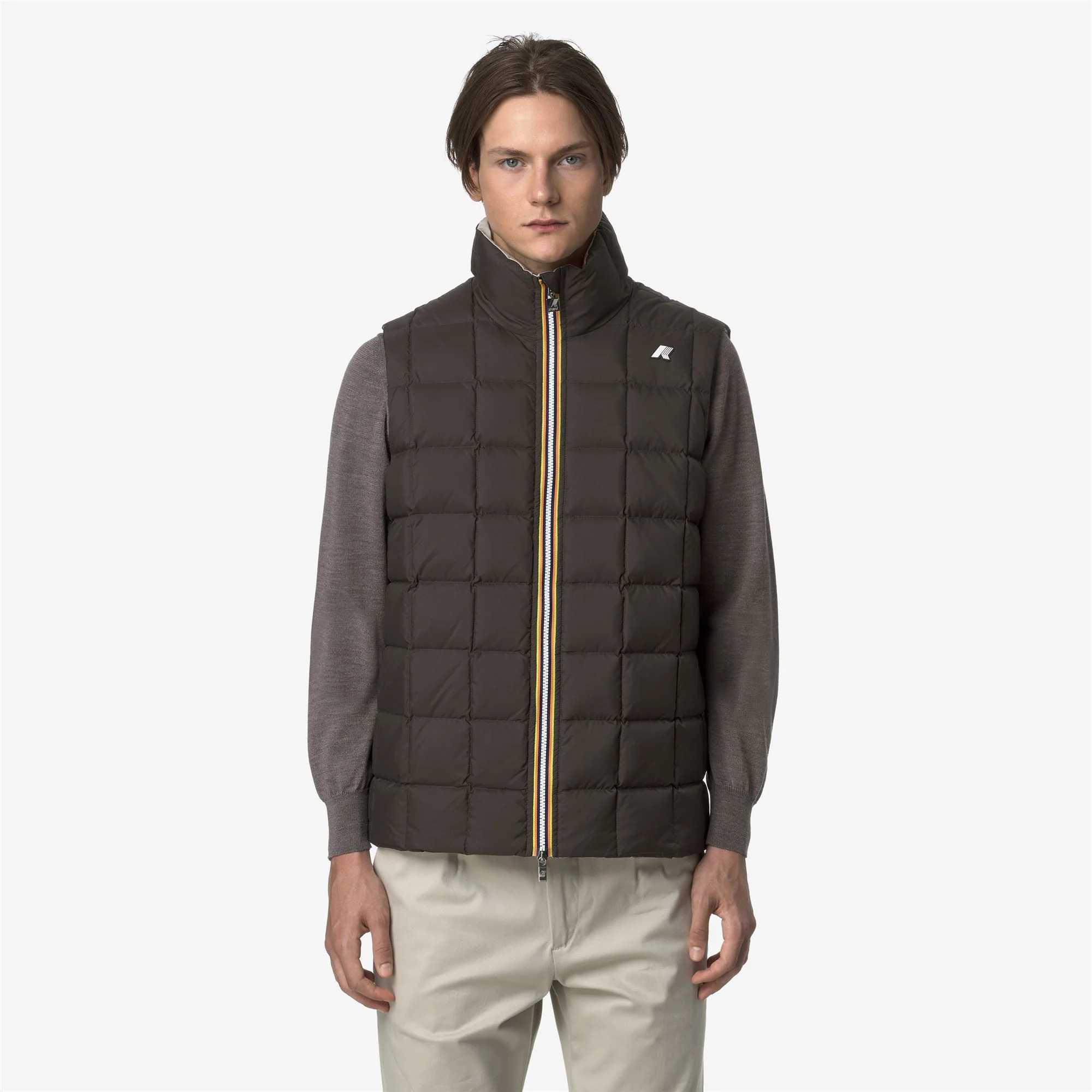 VALEN ST THERMO REVERSIBLE - Jackets - Short - Man - BEIGE CASHMERE-BLACK OLIVE - Image 3
