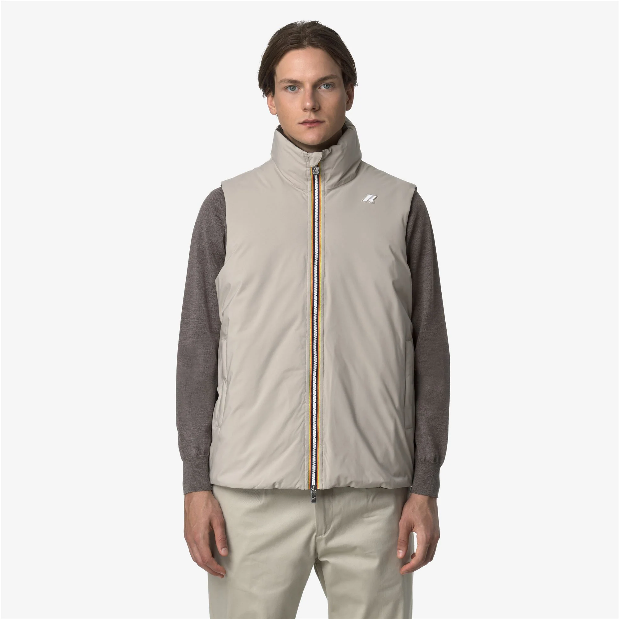 VALEN ST THERMO REVERSIBLE - Jackets - Short - Man - BEIGE CASHMERE-BLACK OLIVE - Image 4