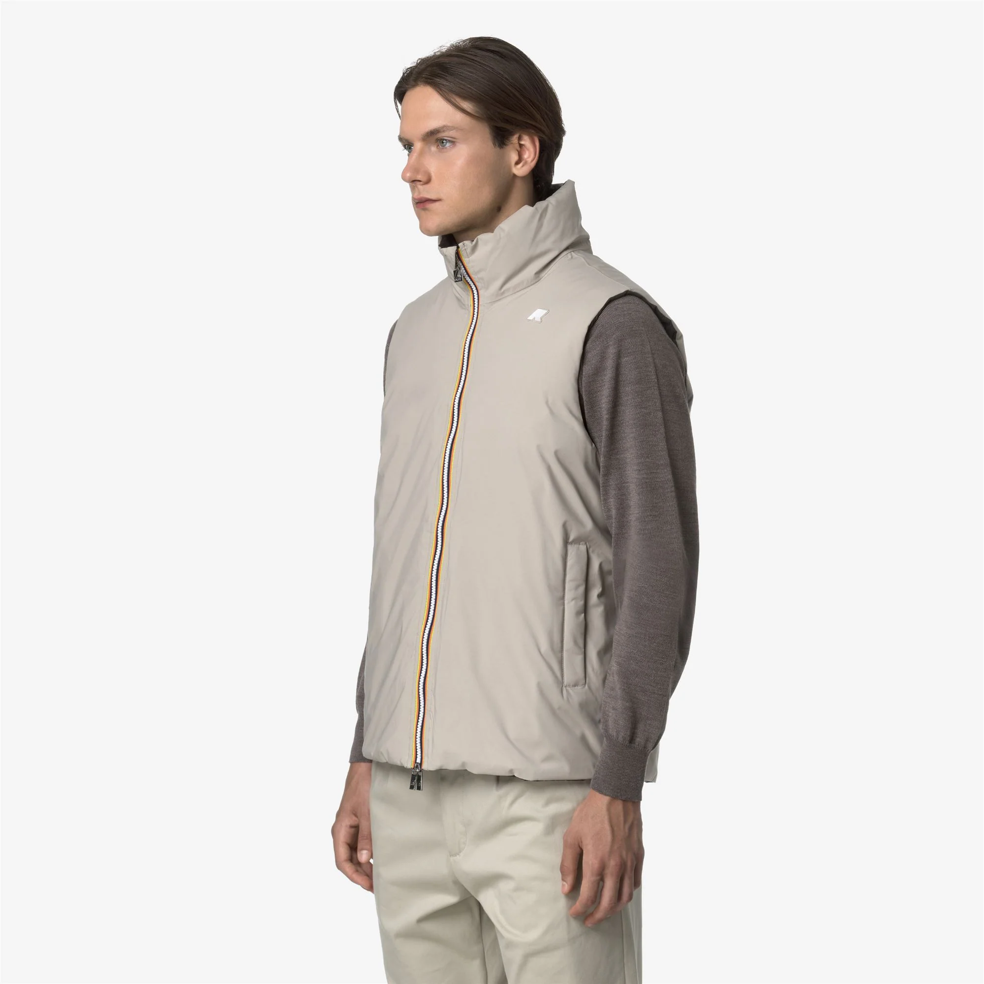 VALEN ST THERMO REVERSIBLE - Jackets - Short - Man - BEIGE CASHMERE-BLACK OLIVE - Image 5