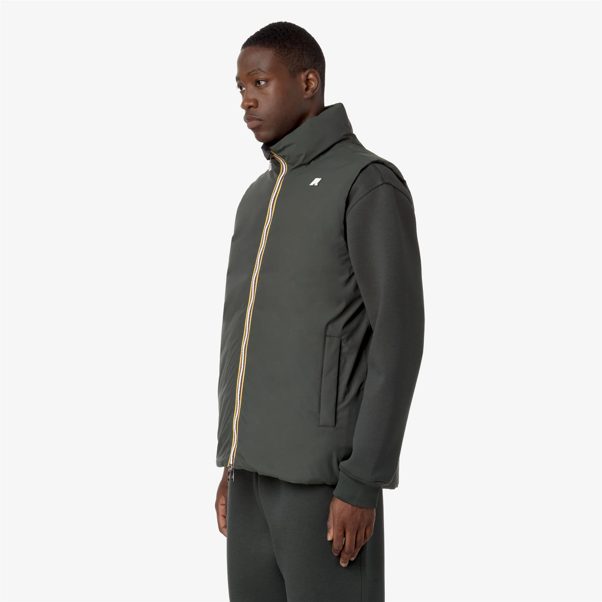 VALEN ST THERMO REVERSIBLE - Jackets - Short - Man - GREEN BLACKISH-BLACK PURE - Image 5