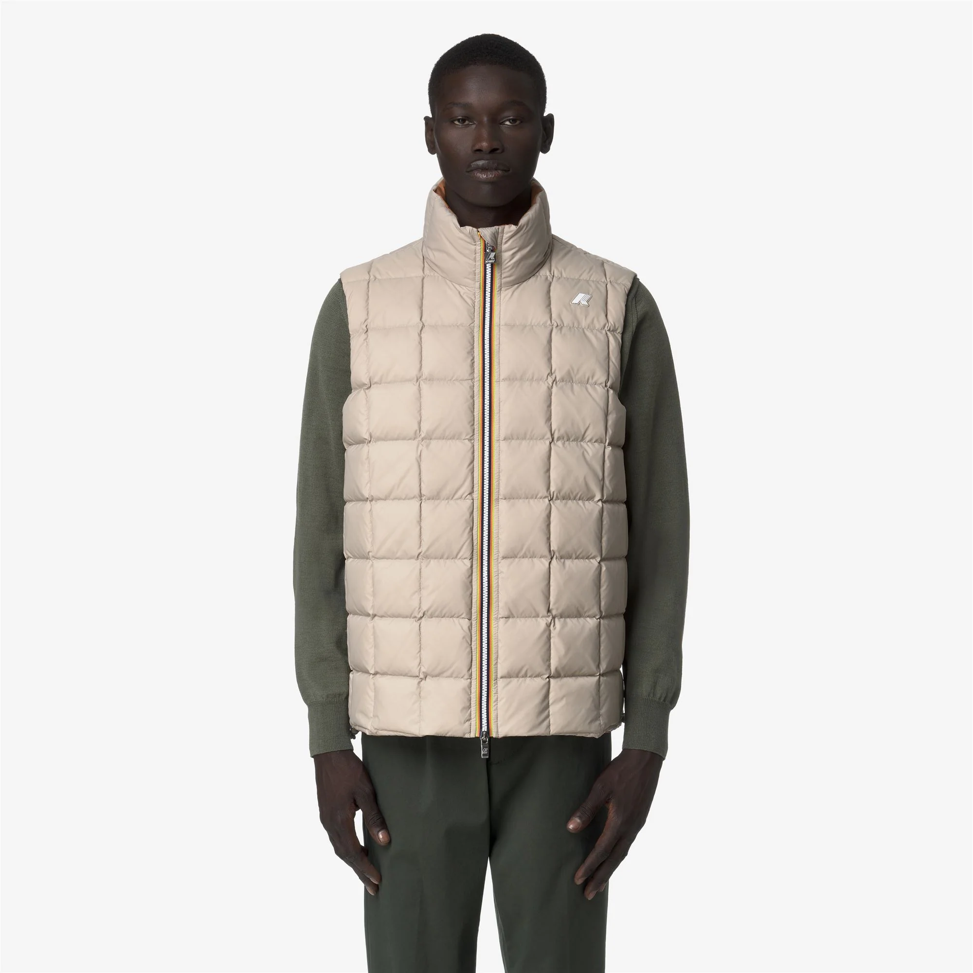 VALEN ST THERMO REVERSIBLE - Jackets - Short - Man - ORANGE ADOBE-BEIGE CASHMERE - Image 3