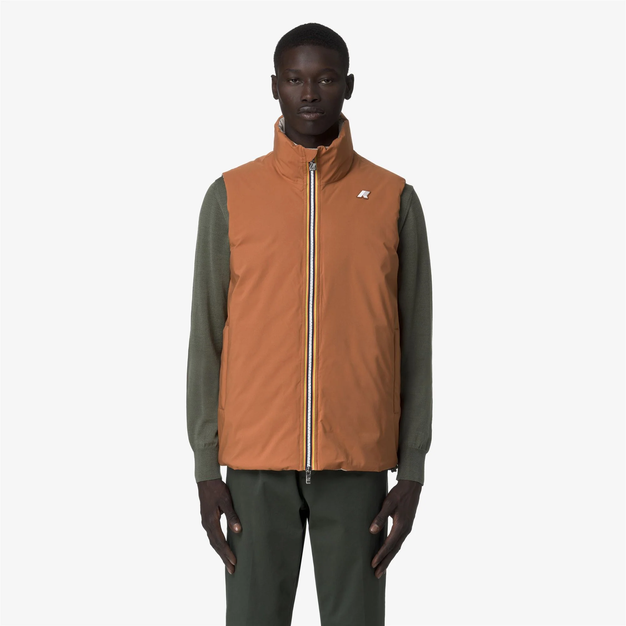 VALEN ST THERMO REVERSIBLE - Jackets - Short - Man - ORANGE ADOBE-BEIGE CASHMERE - Image 4