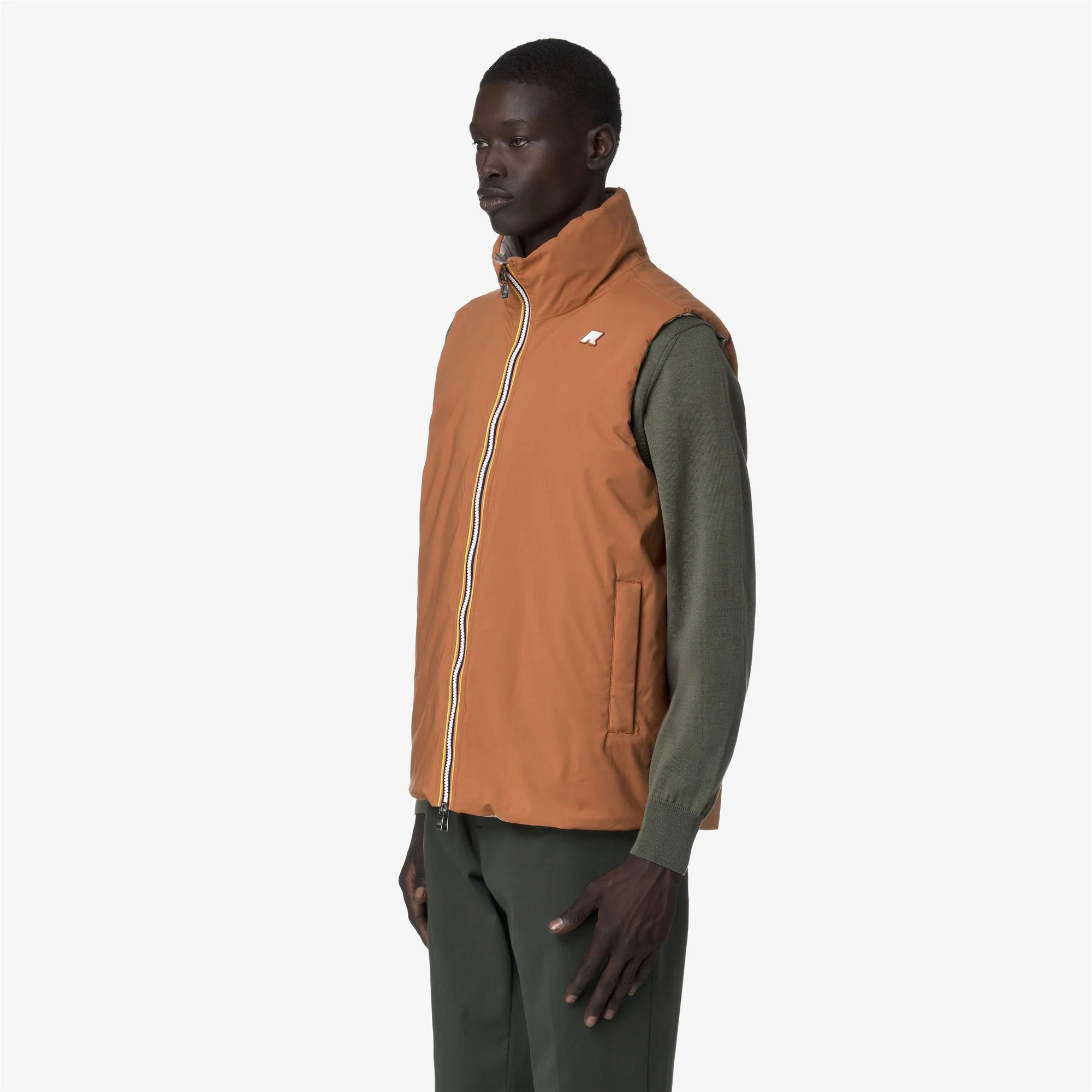 VALEN ST THERMO REVERSIBLE - Jackets - Short - Man - ORANGE ADOBE-BEIGE CASHMERE - Image 5