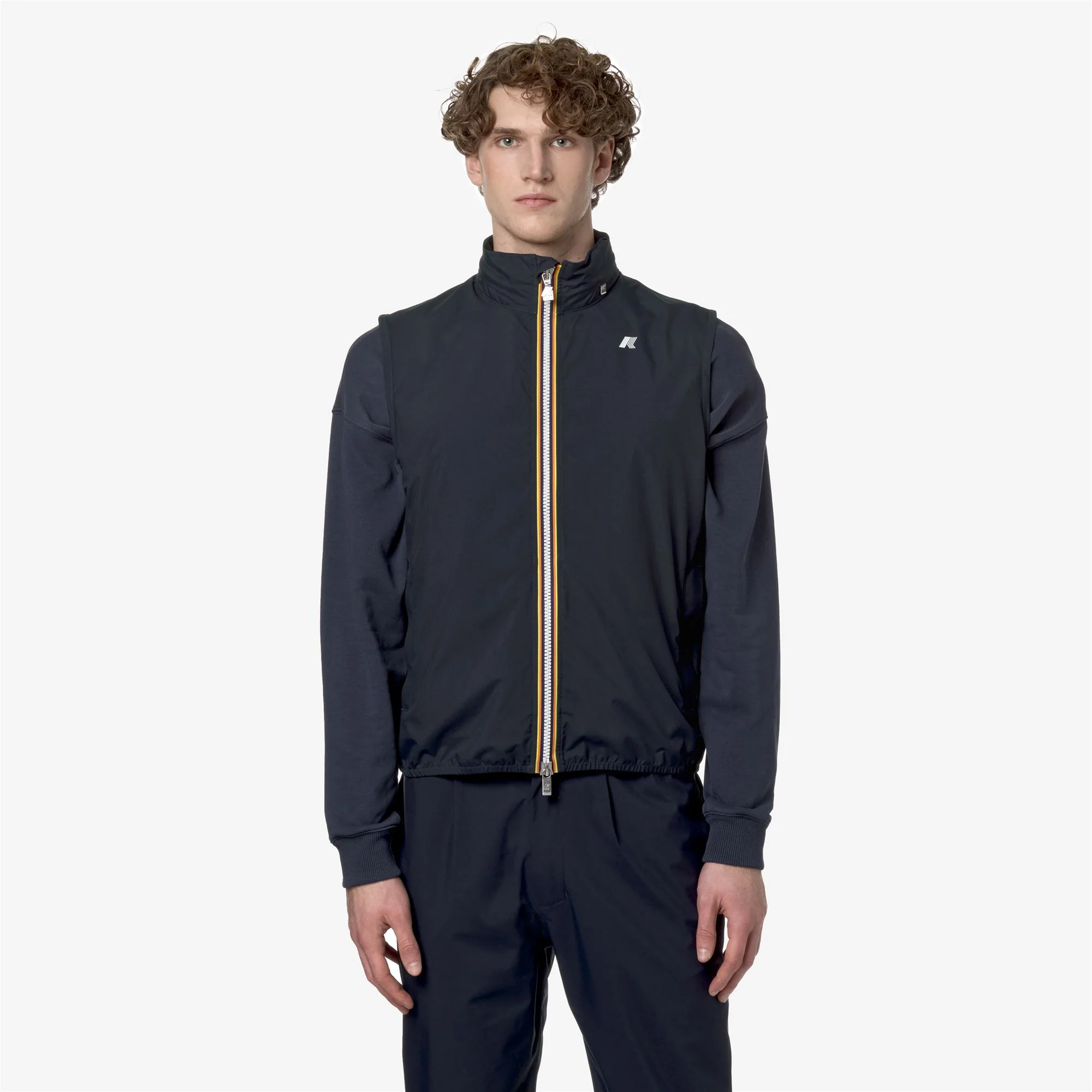 VALEN STRETCH DOT - Jackets - Vest - Man - BLUE DEPTH - Image 3