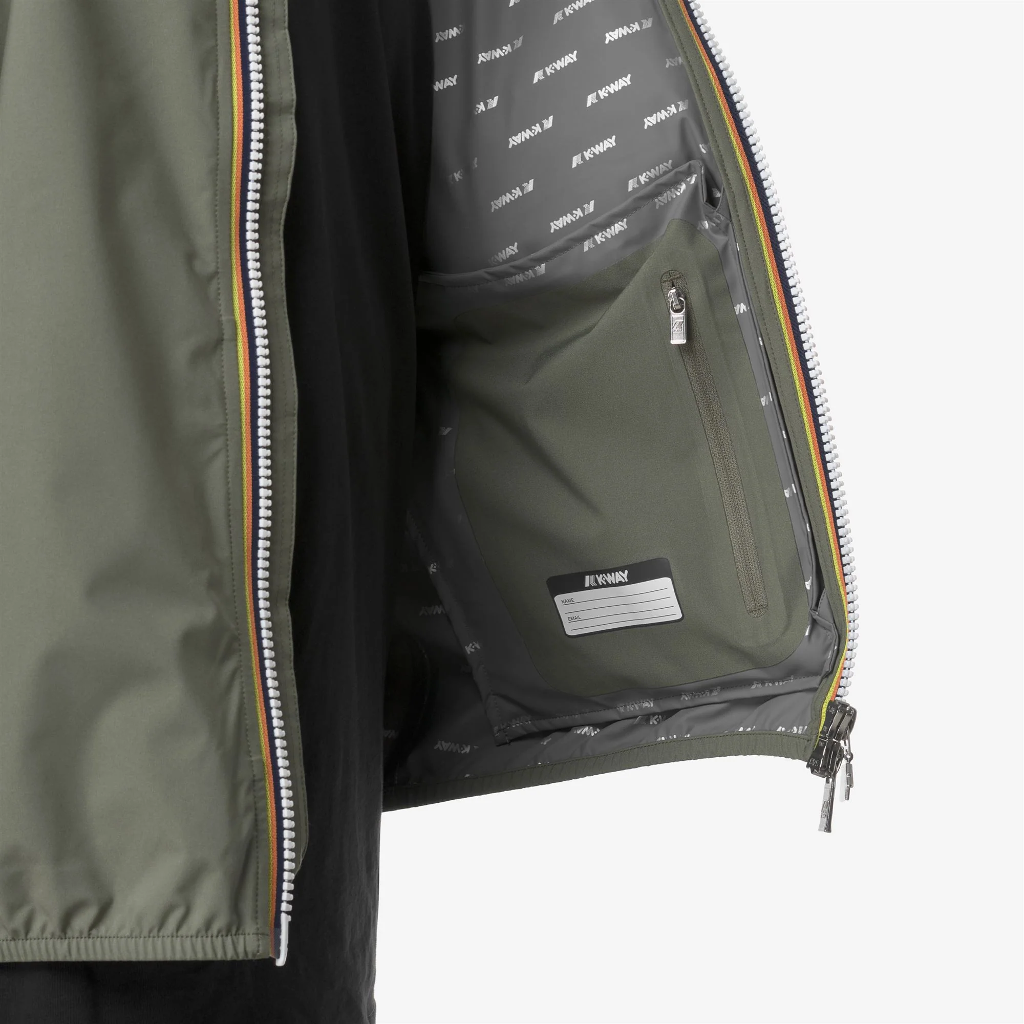 VALEN STRETCH DOT - Jackets - Vest - Man - GREEN LICHEN - Image 2