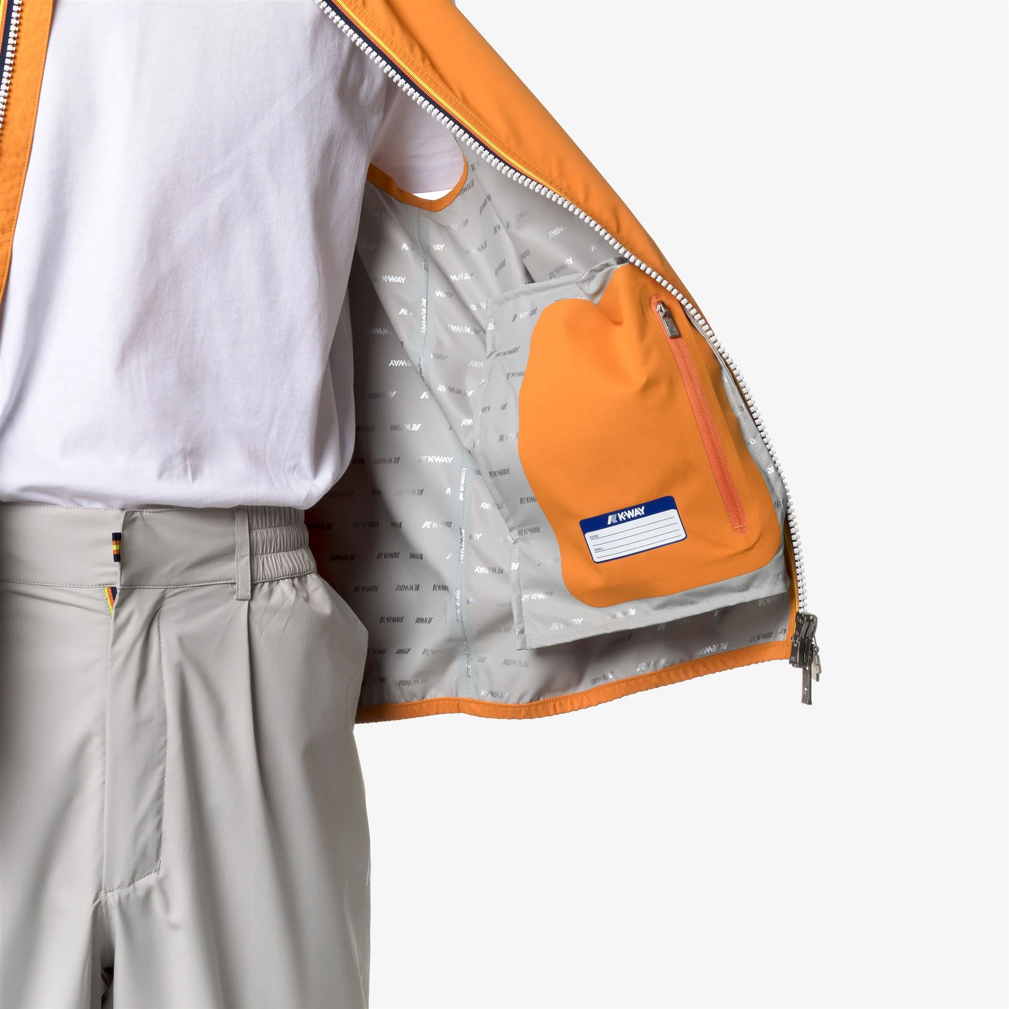 VALEN STRETCH DOT - Jackets - Vest - Man - ORANGE MD - Image 2