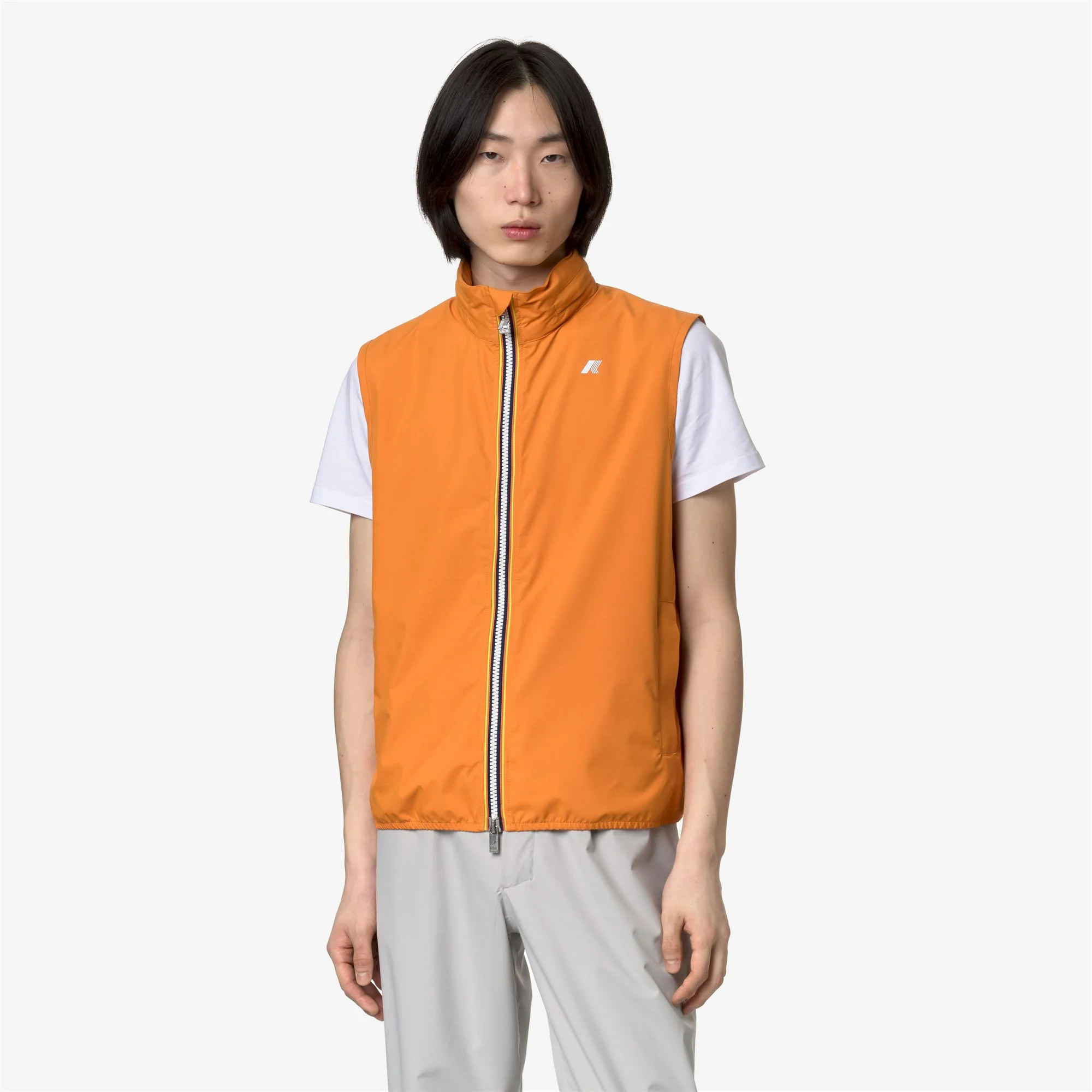 VALEN STRETCH DOT - Jackets - Vest - Man - ORANGE MD - Image 3