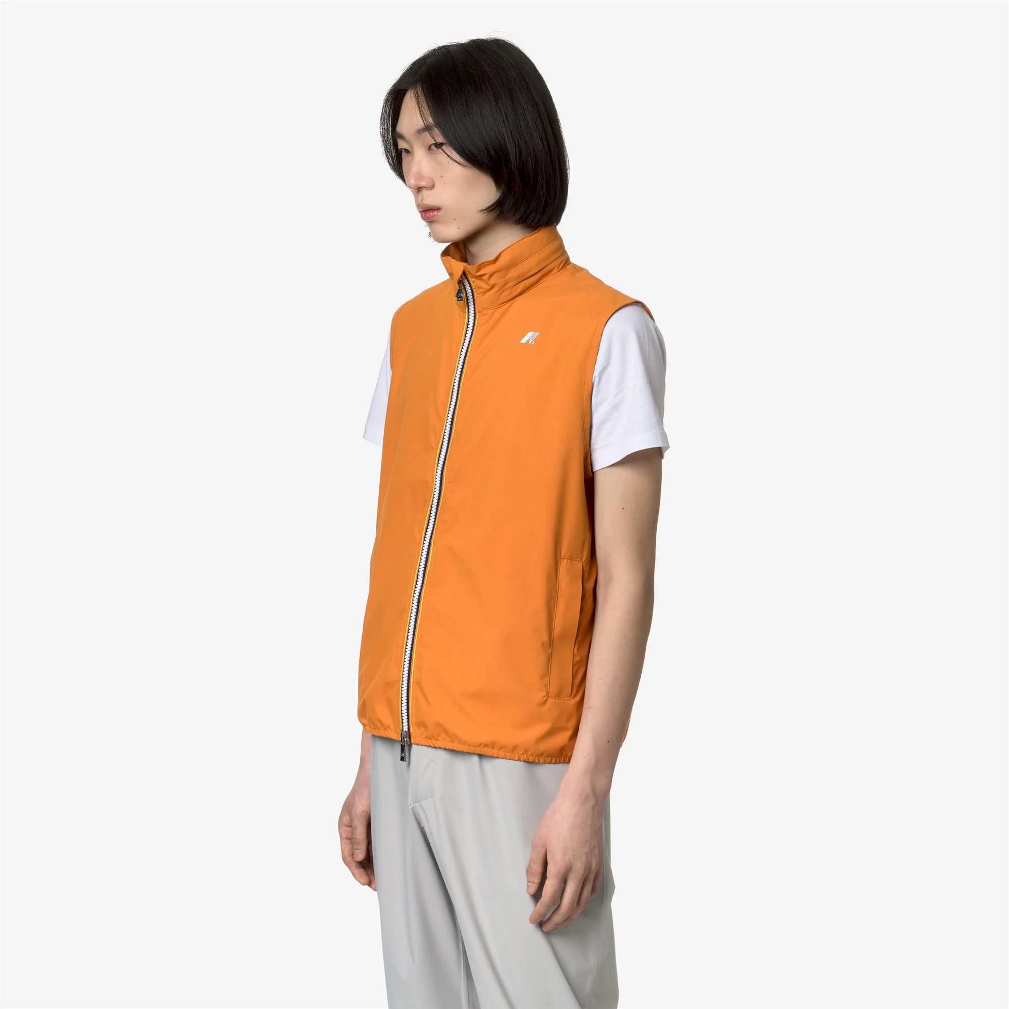 VALEN STRETCH DOT - Jackets - Vest - Man - ORANGE MD - Image 4