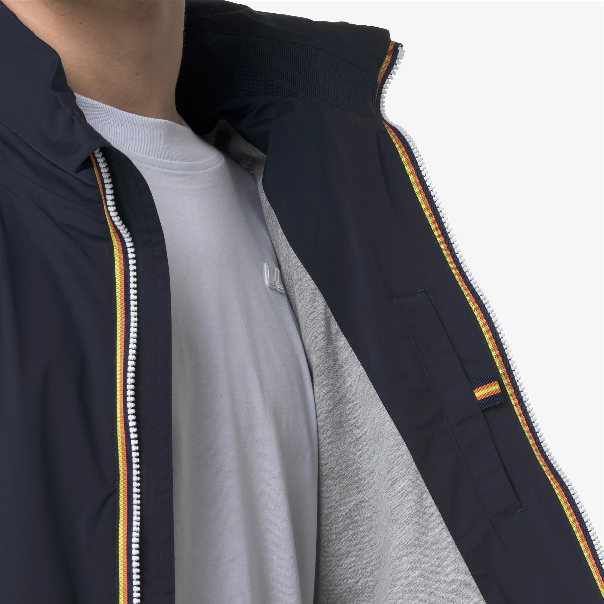 VALEN STRETCH NYLON JERSEY - Jackets - Vest - Man - BLUE DEPTH - Image 2