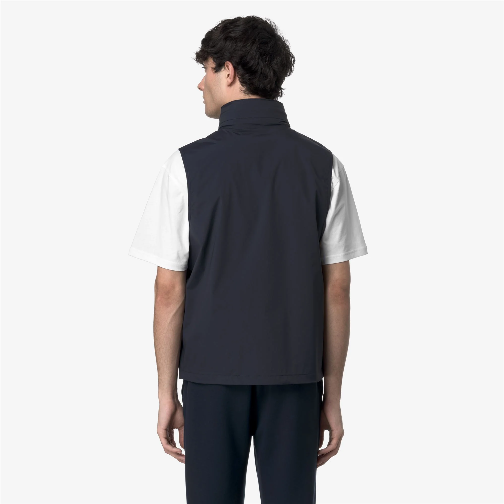 VALEN STRETCH NYLON JERSEY - Jackets - Vest - Man - BLUE DEPTH - Image 5