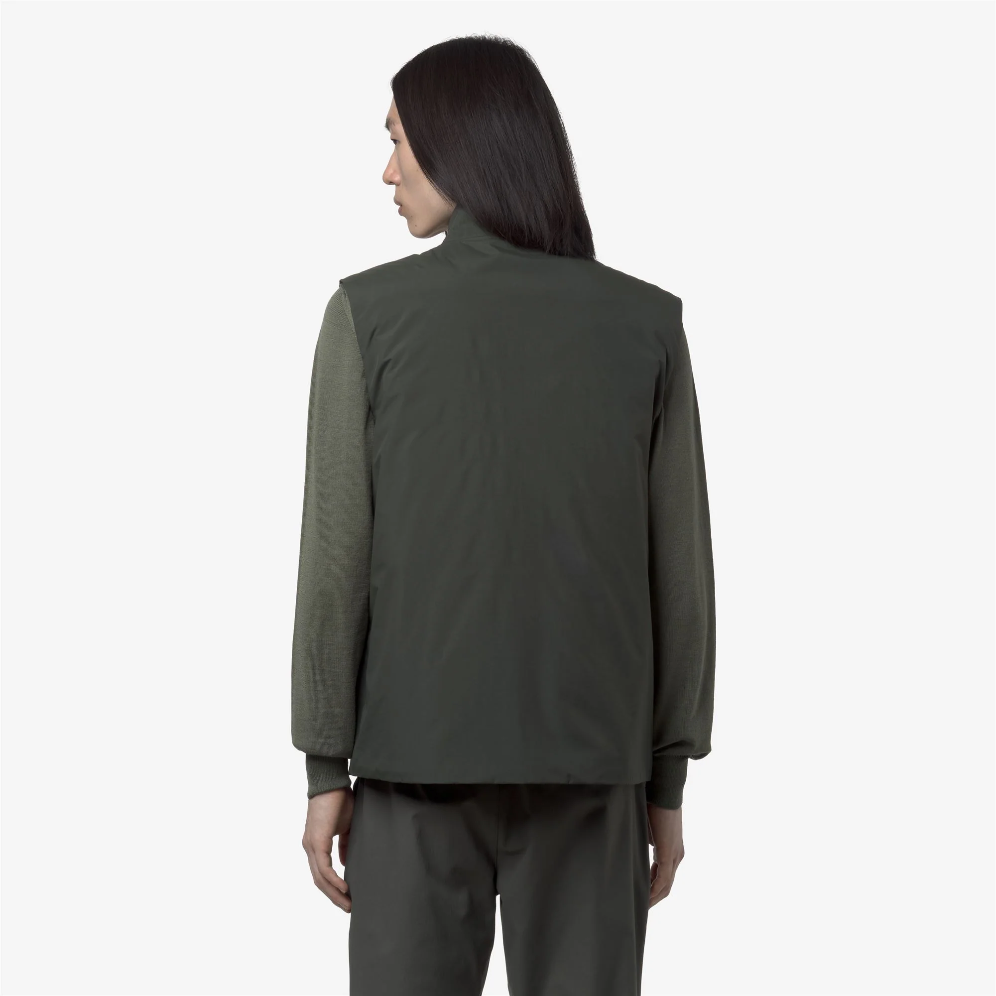VALEN WARM OTTOMAN - Jackets - Vest - Man - GREEN BLACKISH - Image 5