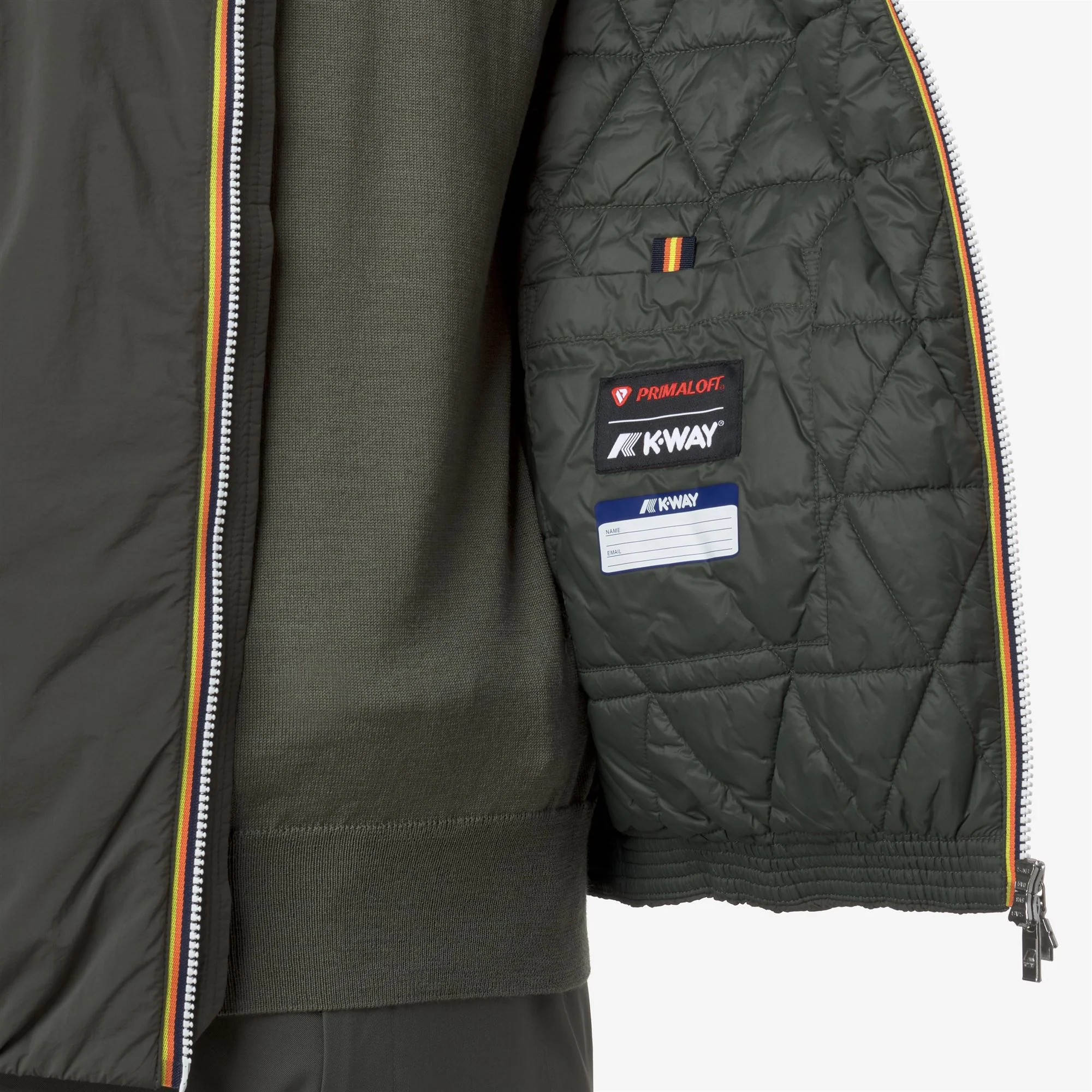 VALENTINE PLAIN WARM - Jackets - Short - Man - GREEN BLACKISH - Image 2